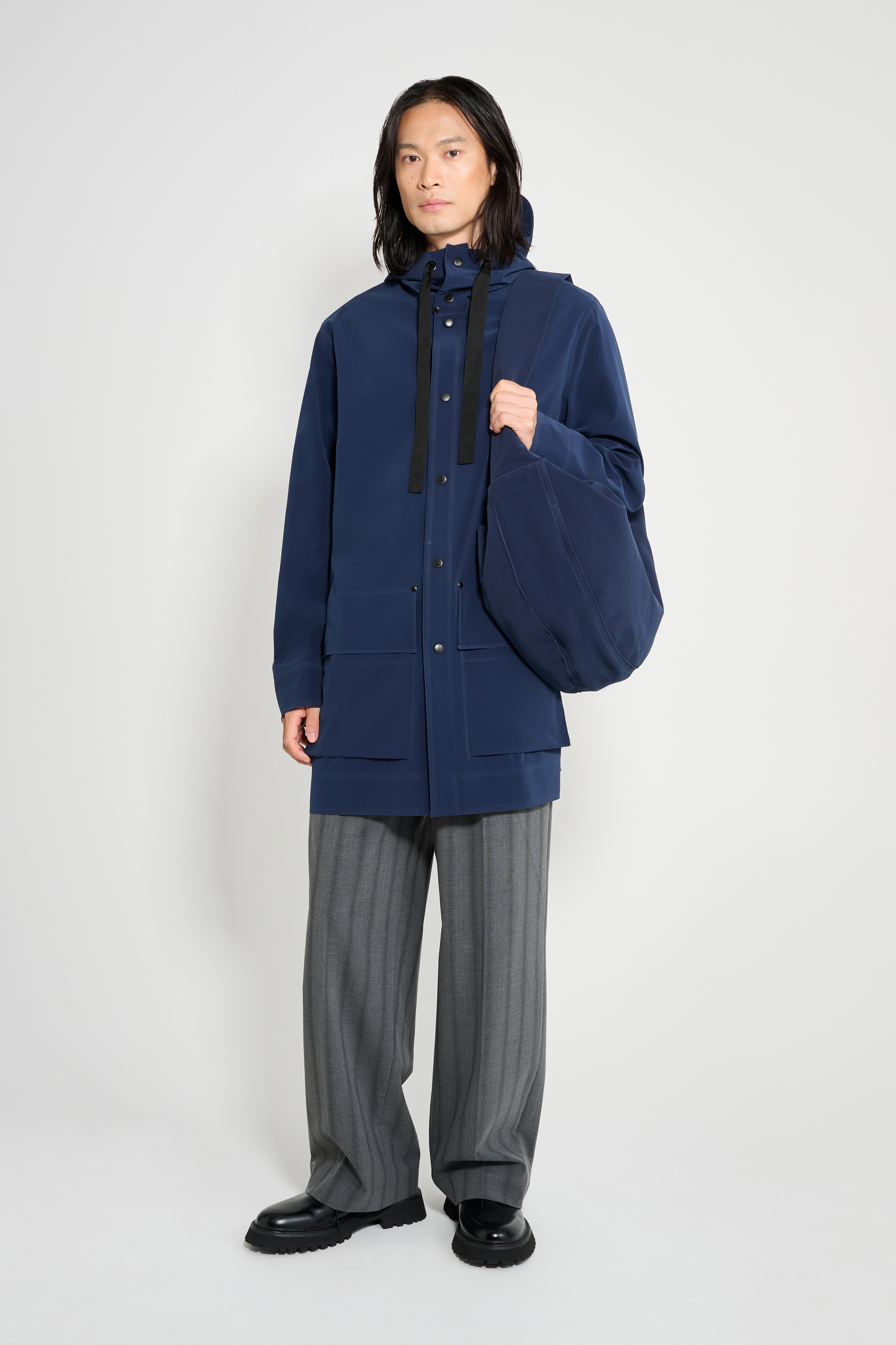Stockholm 15 Raincoat Navy - 4