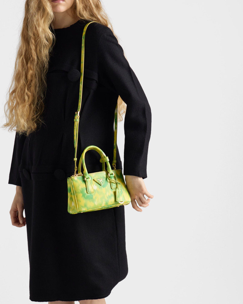Prada Galleria mini printed Saffiano leather bag 8