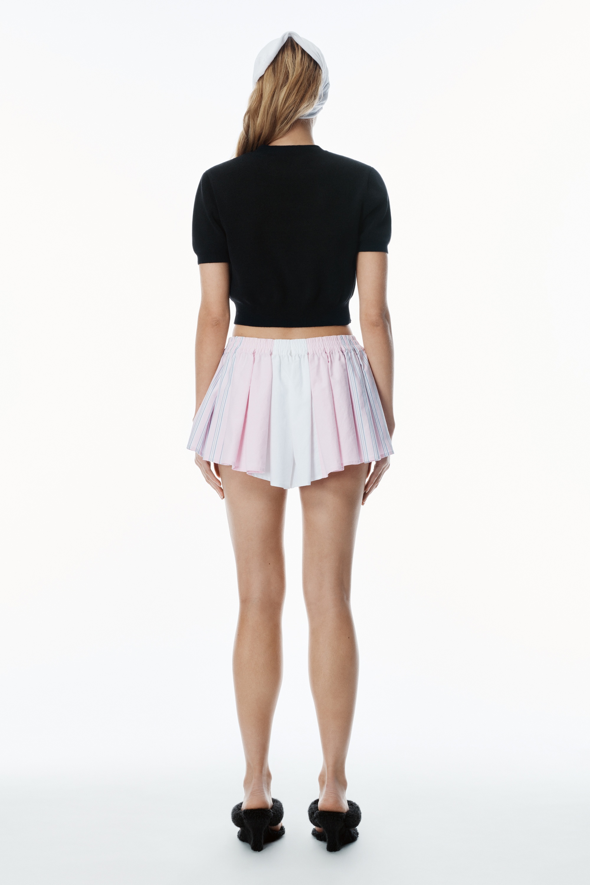 SWEATER TEE IN RIBBED CHENILLE - 4