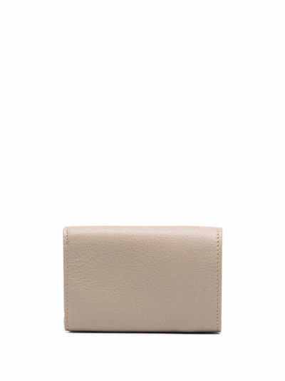 BALENCIAGA logo-stamp envelope wallet outlook