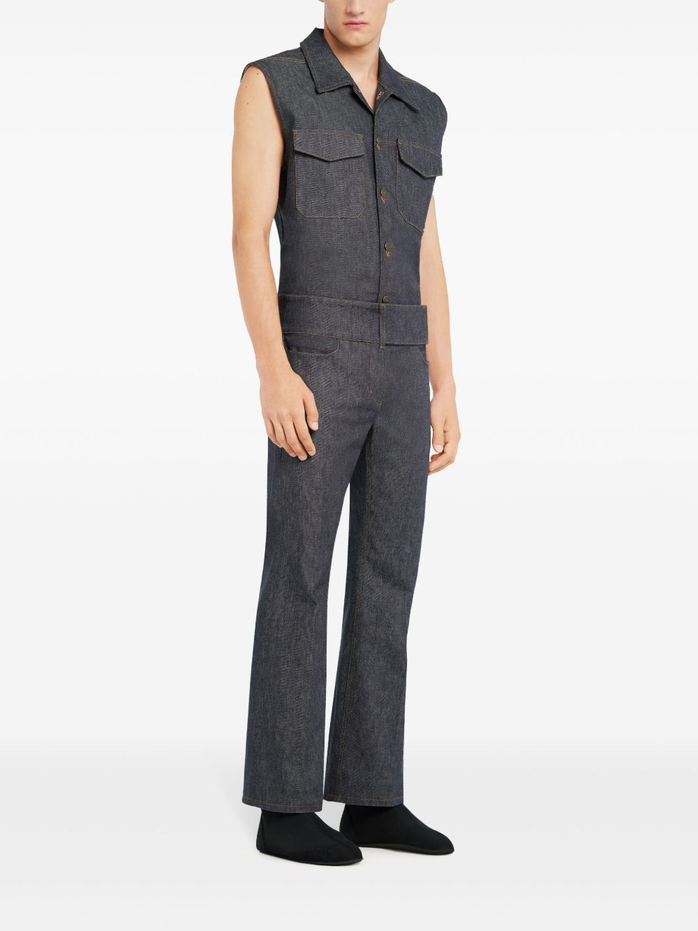 utility denim shirt - 4