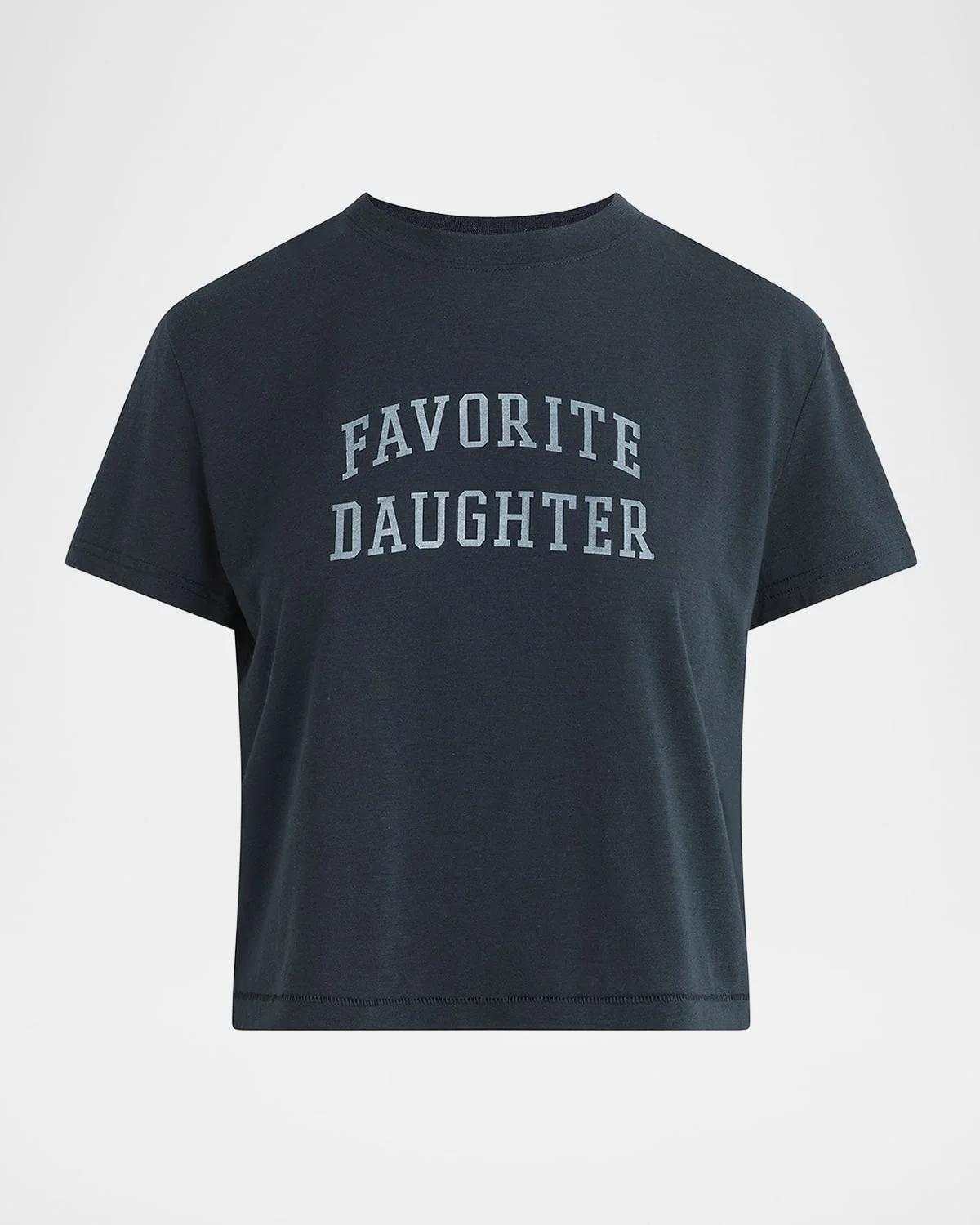 Cropped Collegiate T-Shirt - 1