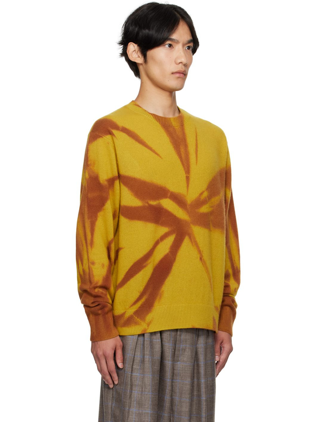 Yellow Mythic Tranquility Crew Sweater - 2