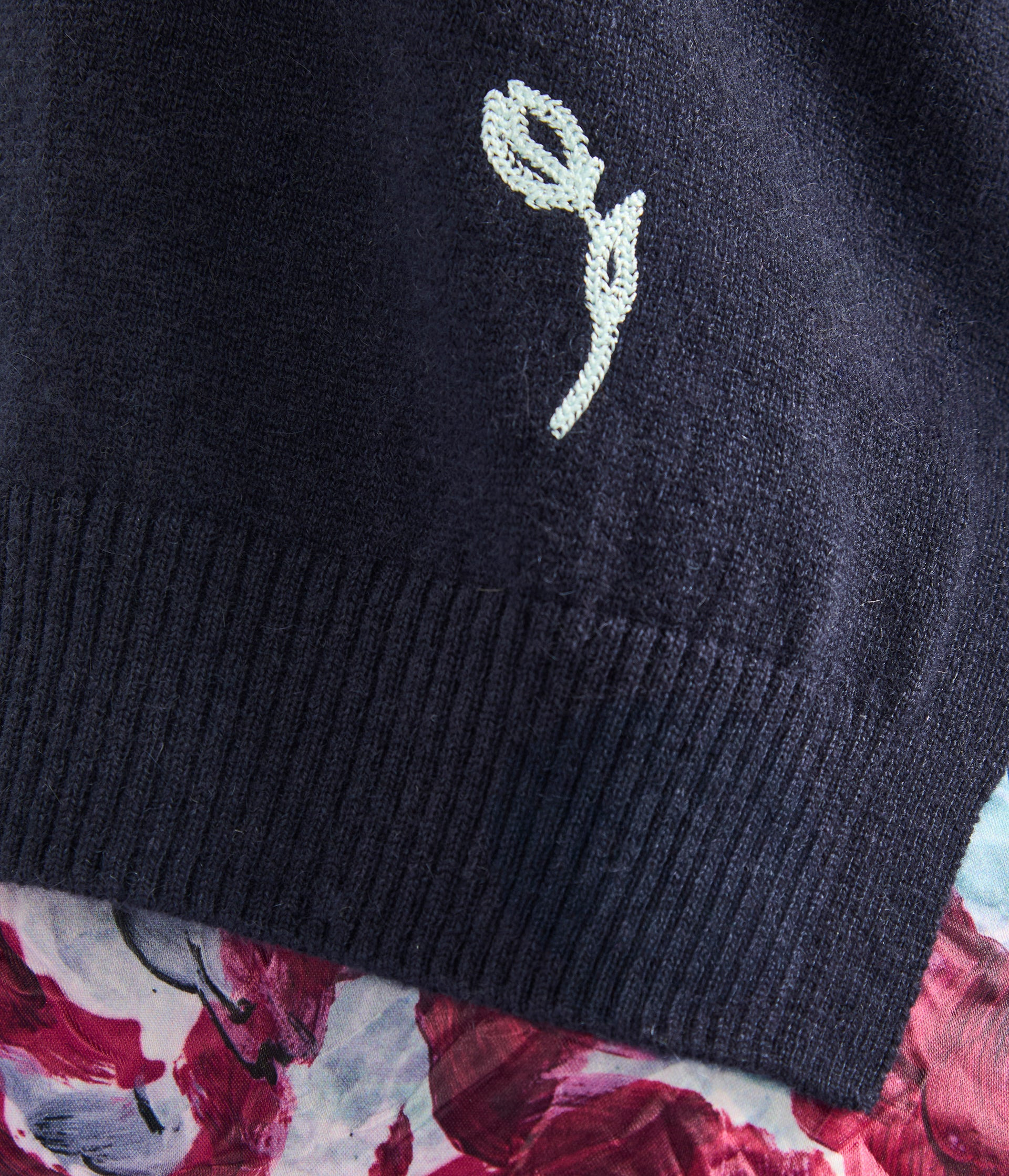 CASHMERE CREW NECK JUMPER - 5