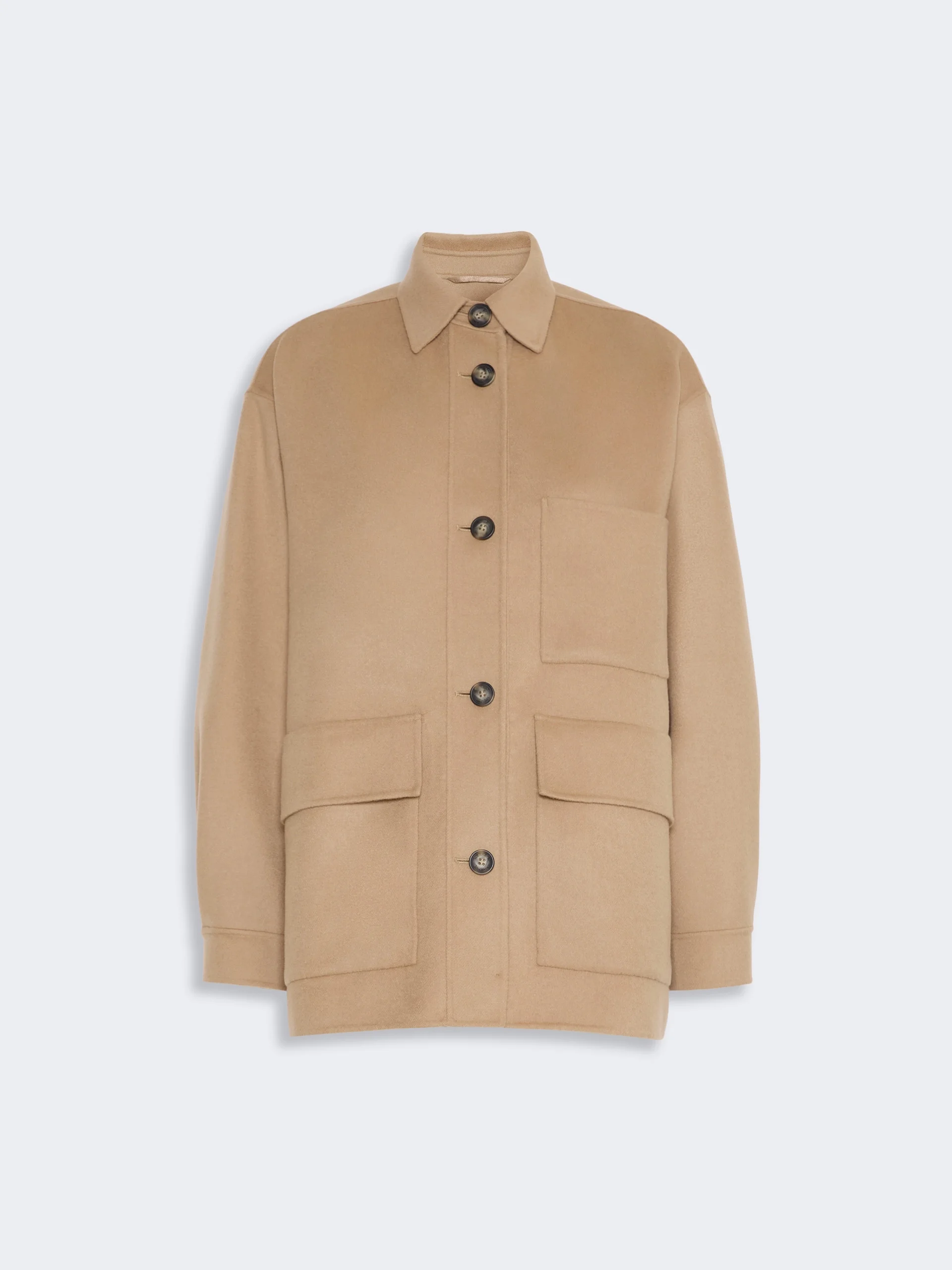 FOLK Double wool jacket - CAMEL - 1