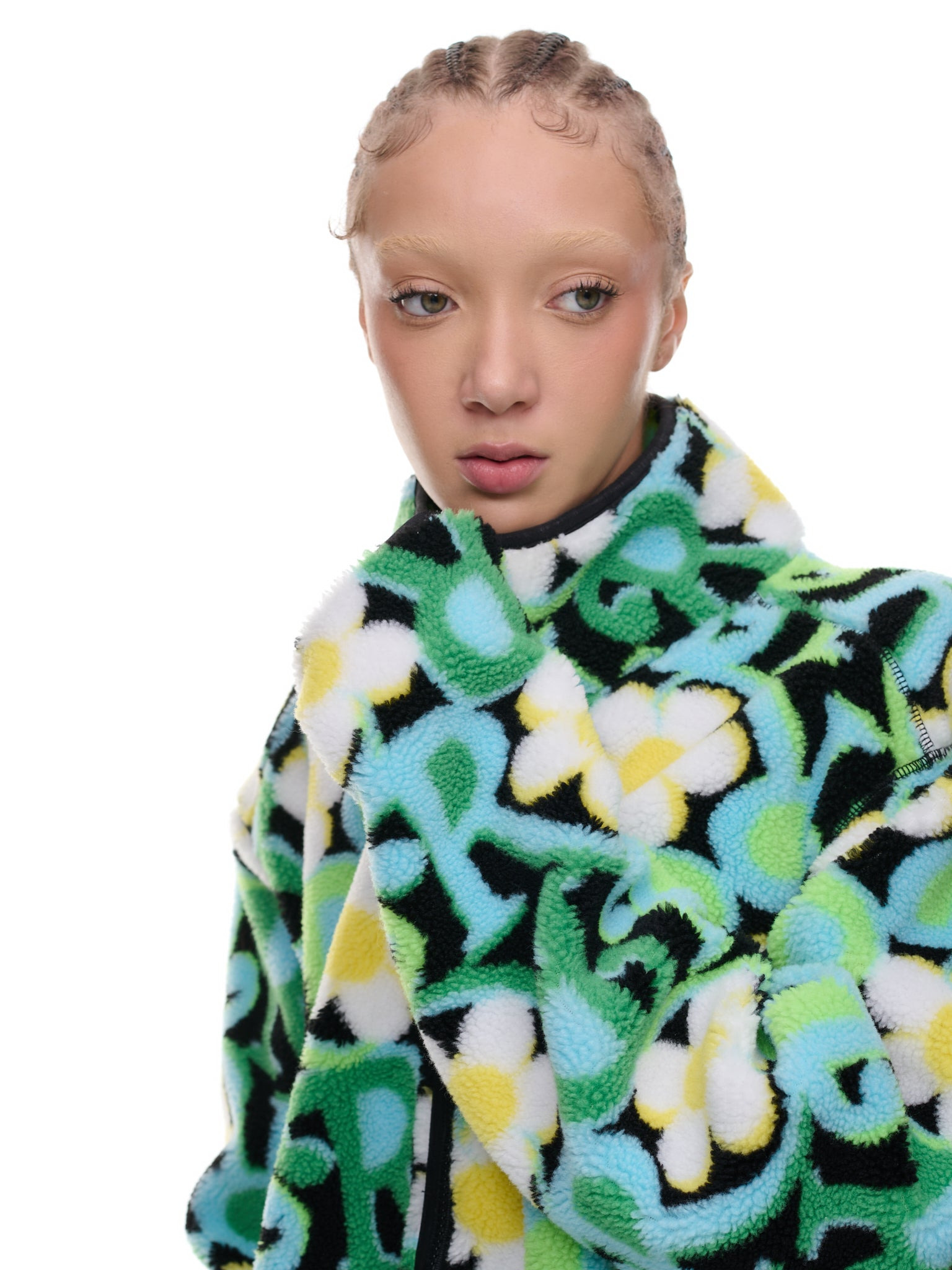 Fleece Daisy Sweater - 5