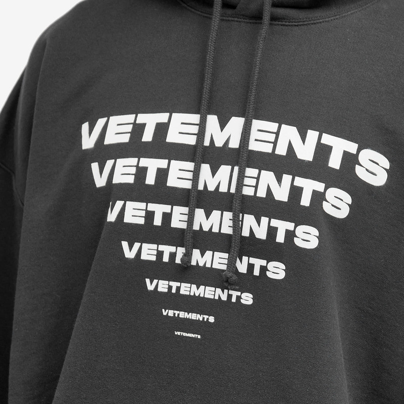 VETEMENTS Pyramid Logo Hoodie 5
