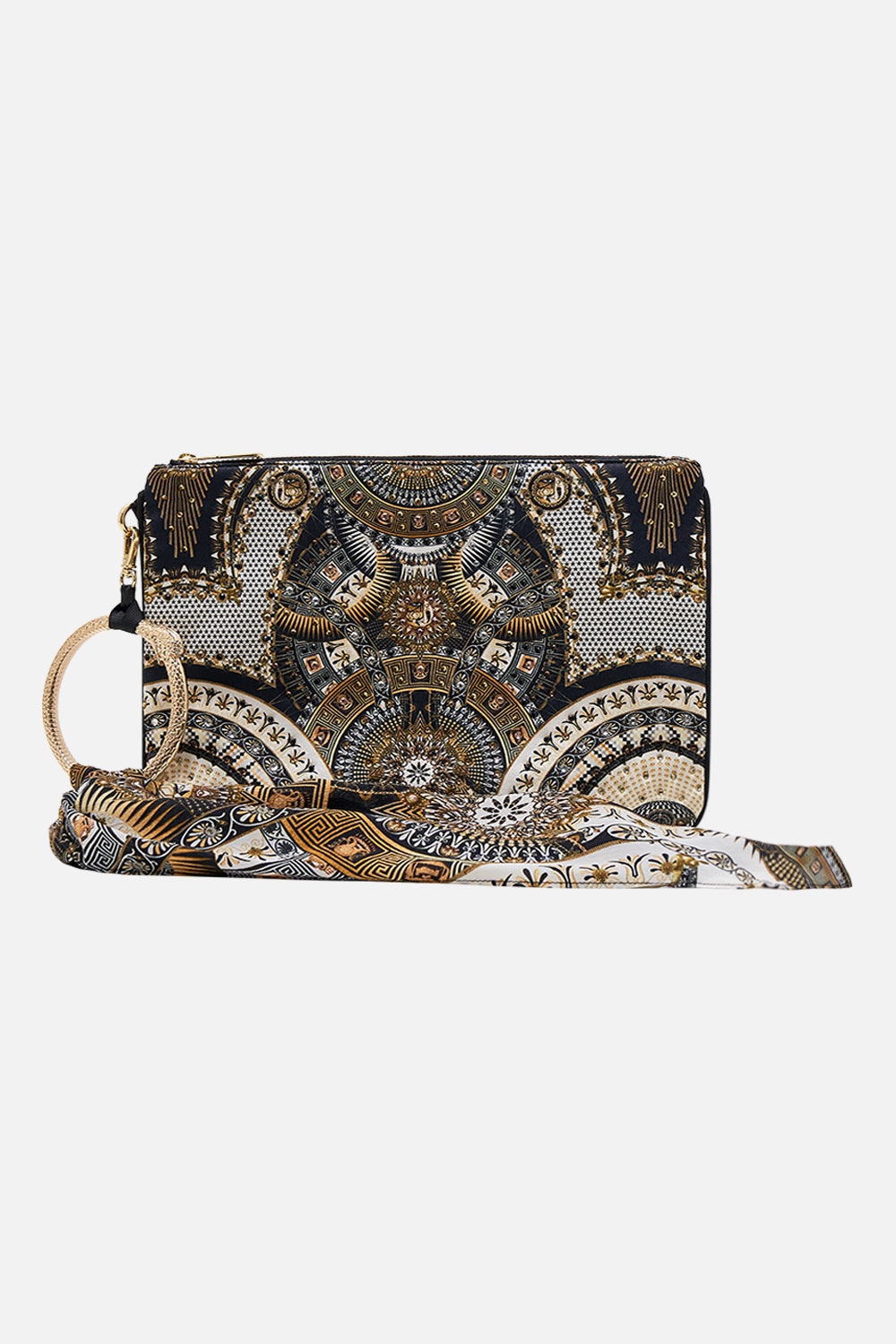 RING SCARF CLUTCH - 1
