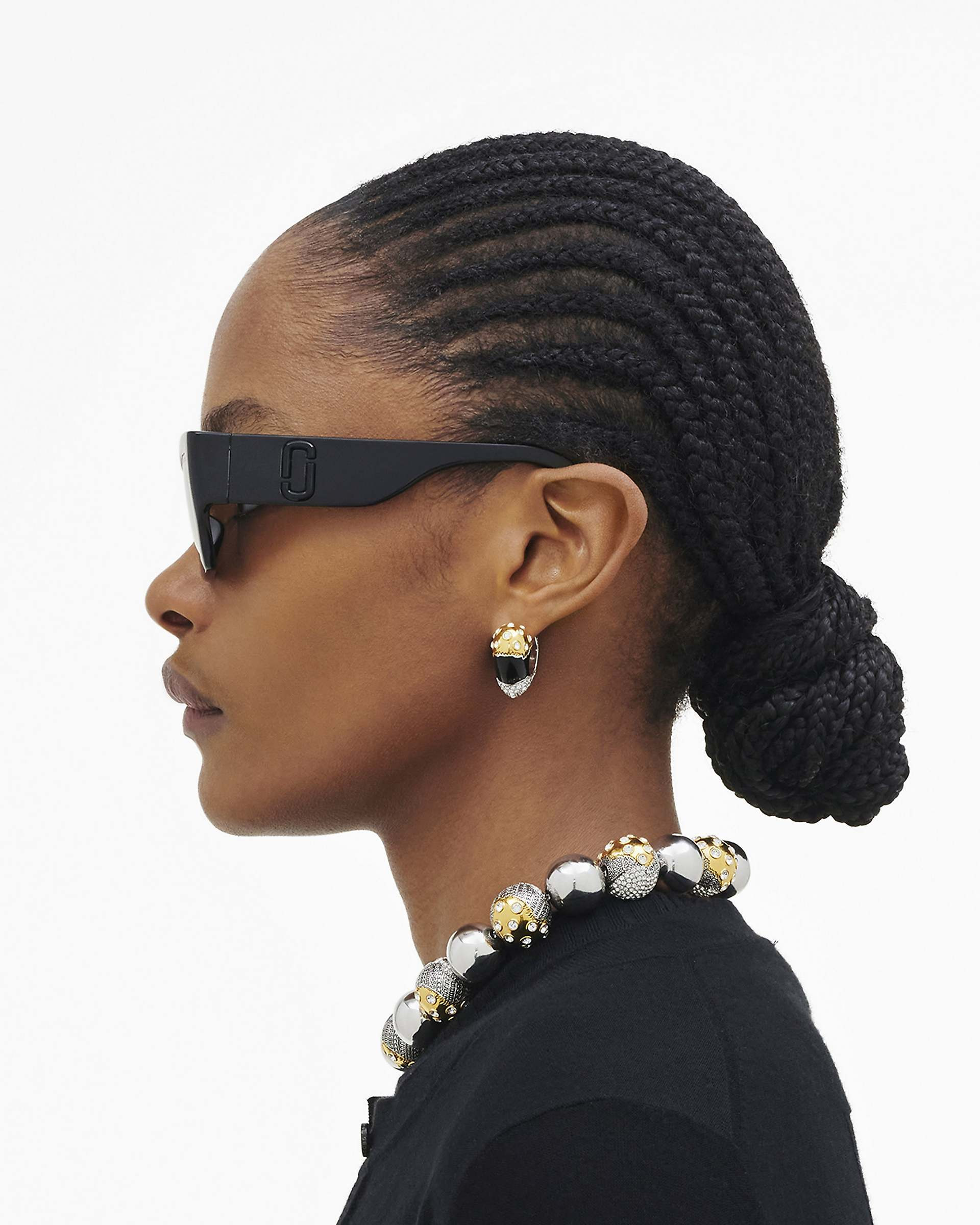 THE J MARC SQUARE CAT EYE SUNGLASSES - 3