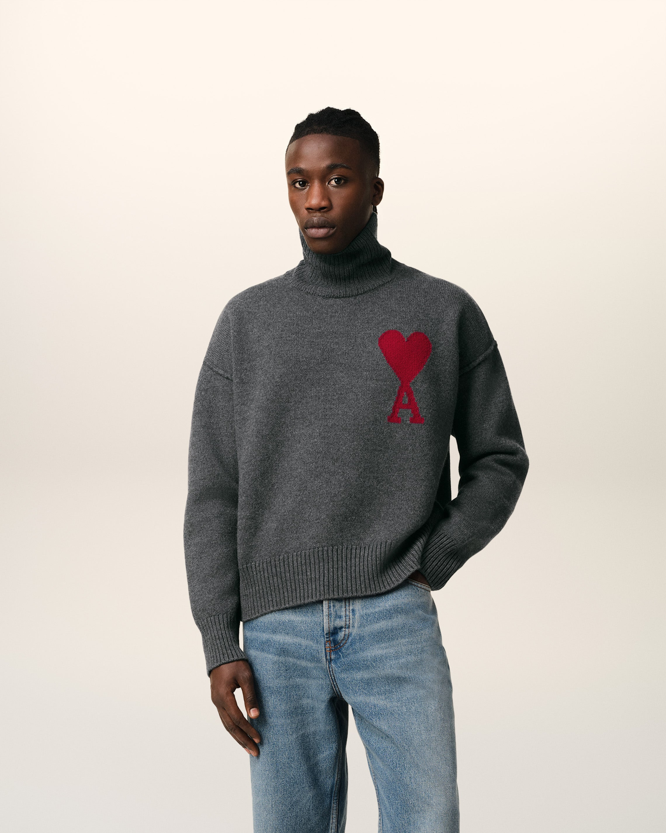 RED AMI DE COEUR SWEATER - 3
