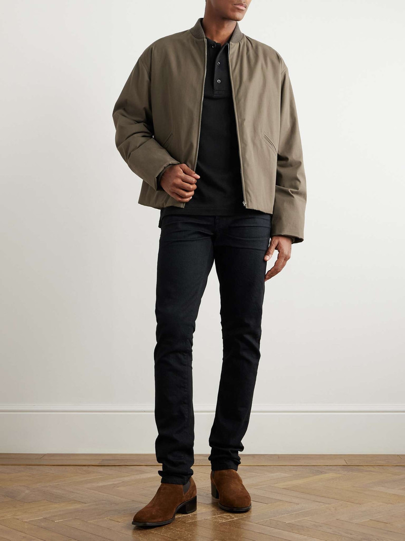TOM FORD Lyocell and Cotton-Blend Piqué Polo Shirt outlook