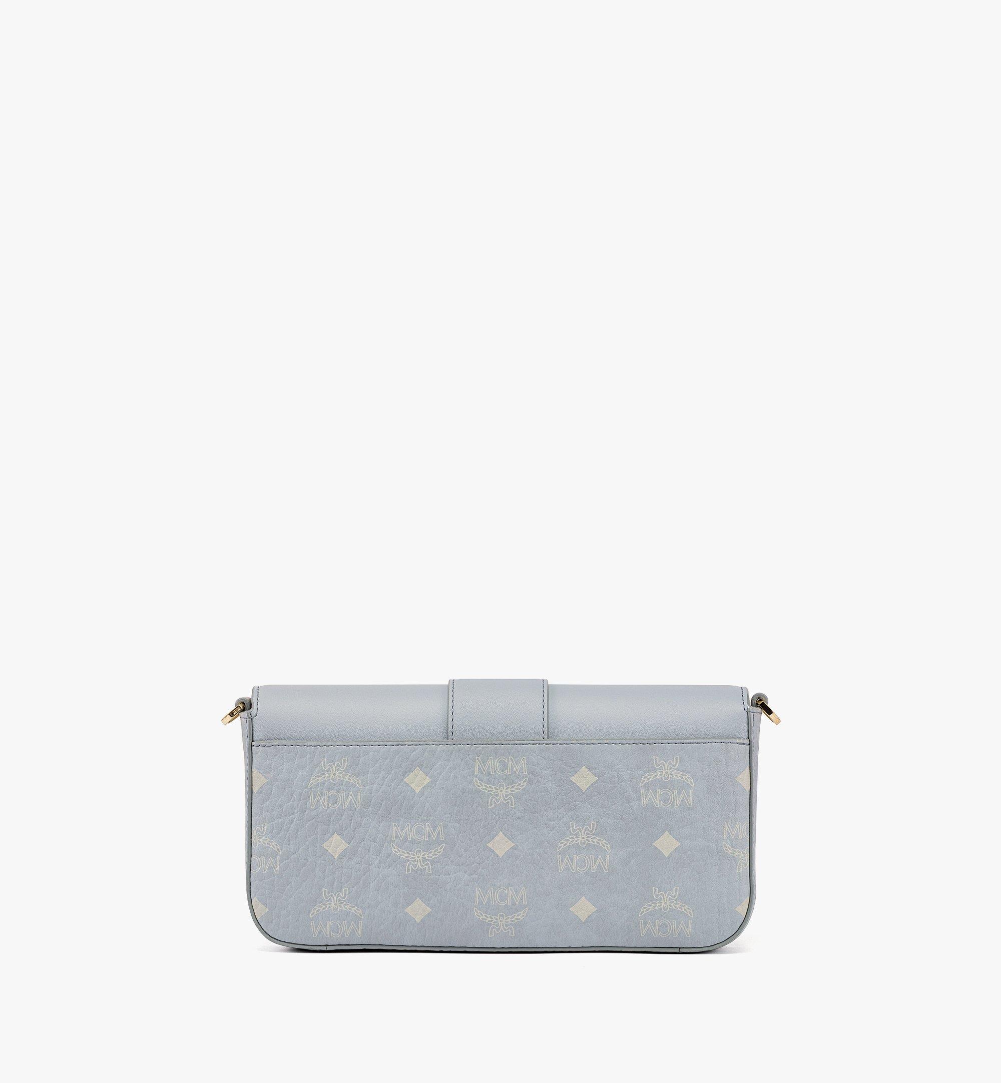 MCM Aren Crescent Hobo in Visetos MISTY GRAY VISETOS VISETOS