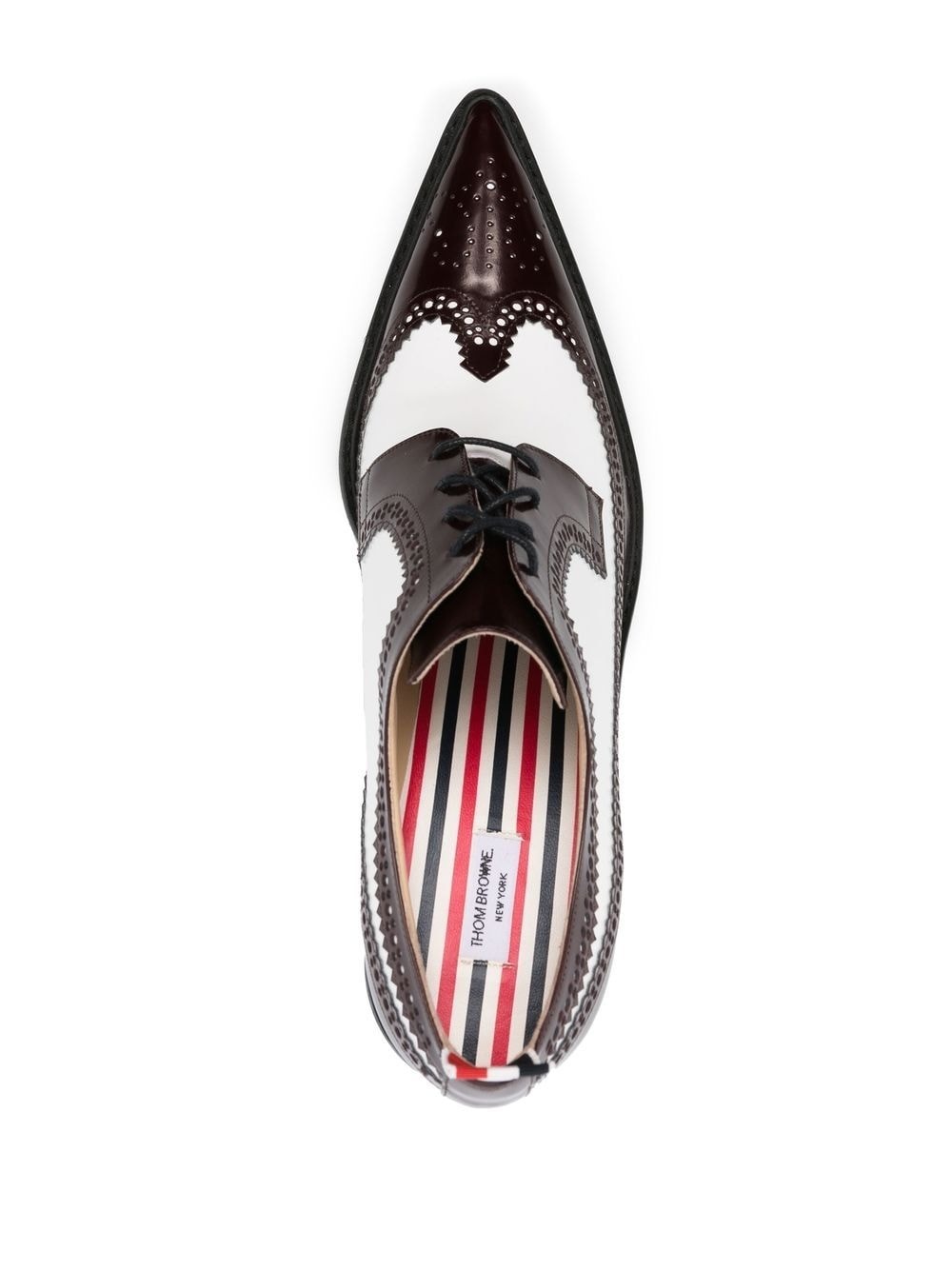 90mm sculpted heel brogues - 4