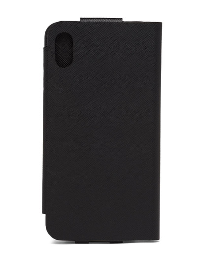 Prada fold-over iPhone XS MAX case outlook