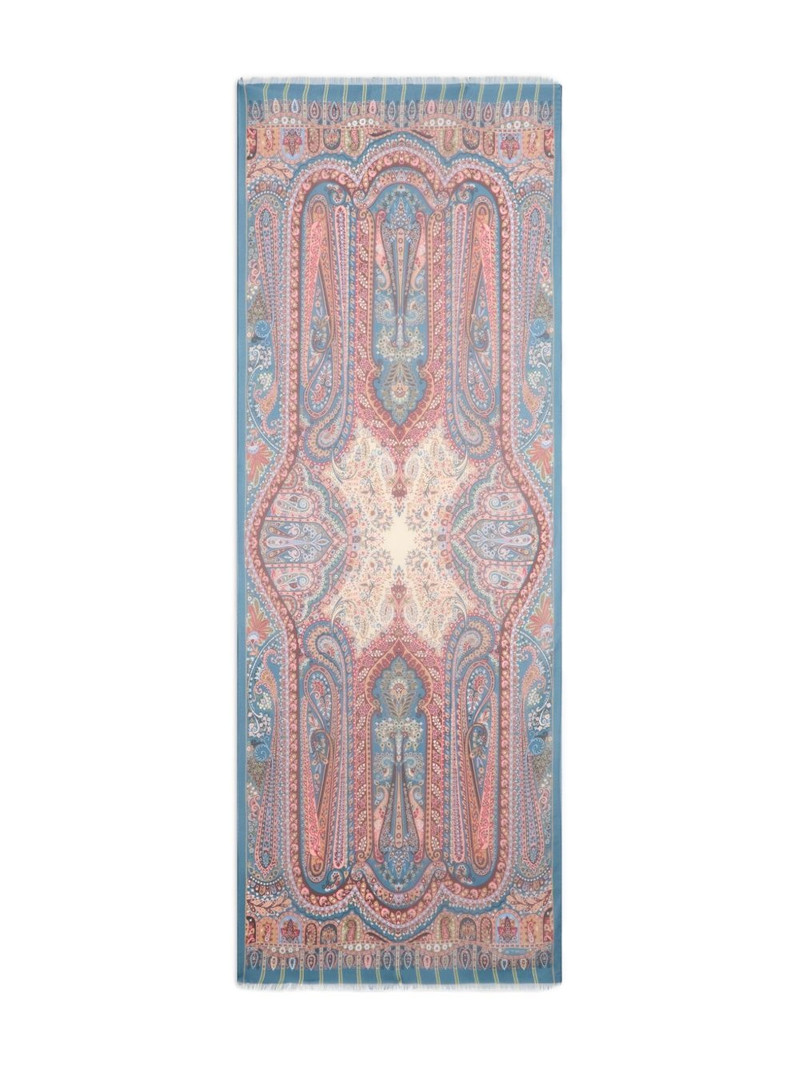 paisley-print scarf 1