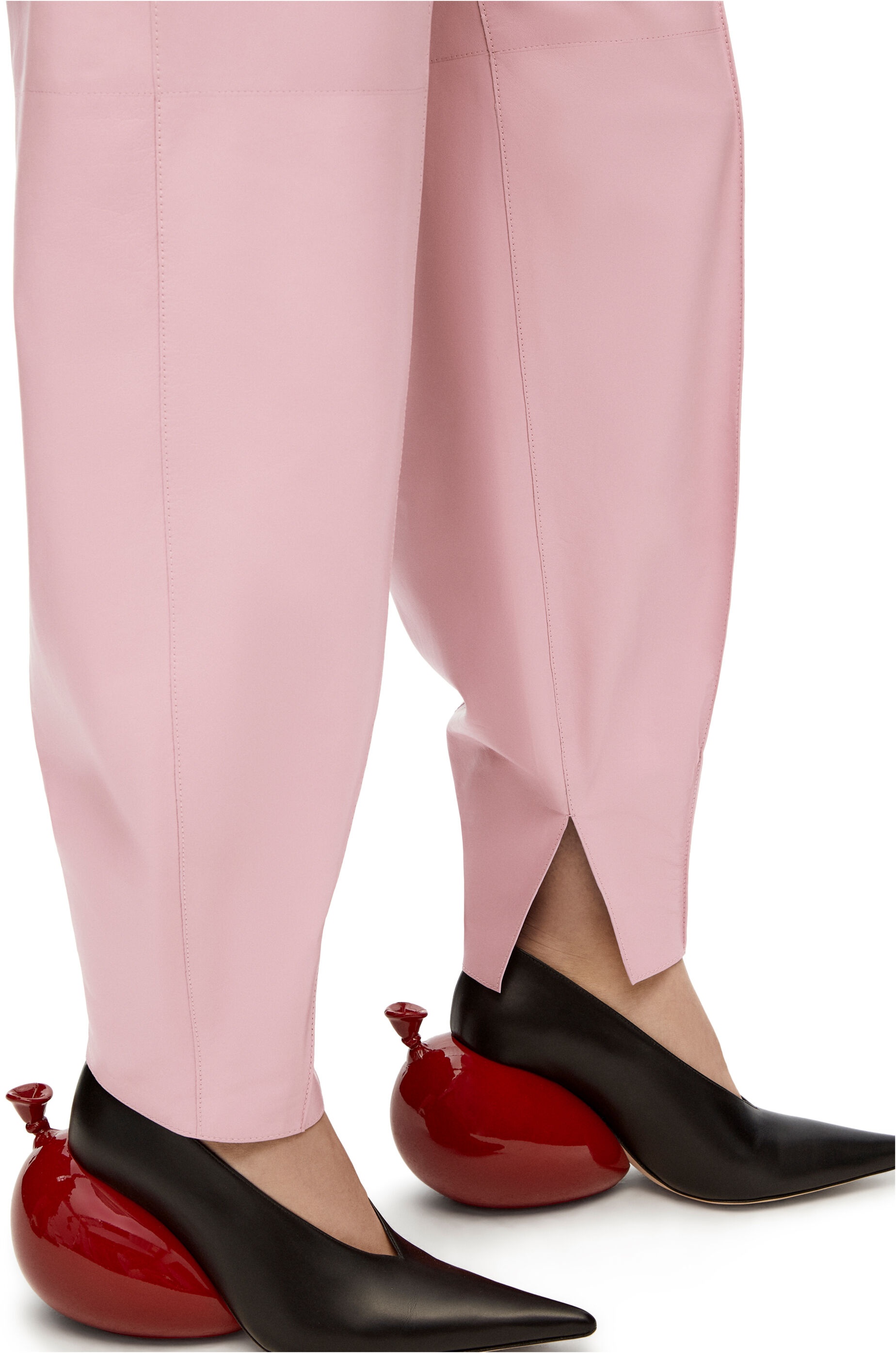 Balloon trousers in nappa - 5