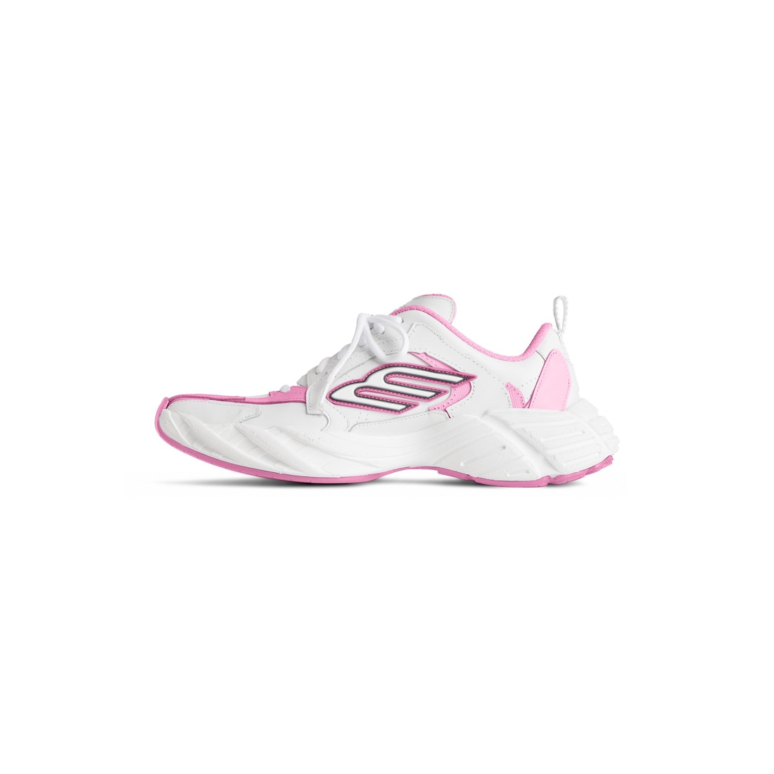 Women's Monday Shoe in Pink/grey/white/black - 4
