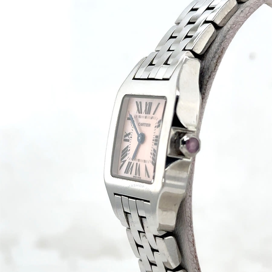 Pre-owned Cartier Santos Demoiselle Quartz Ladies Watch W25075Z5 - 4