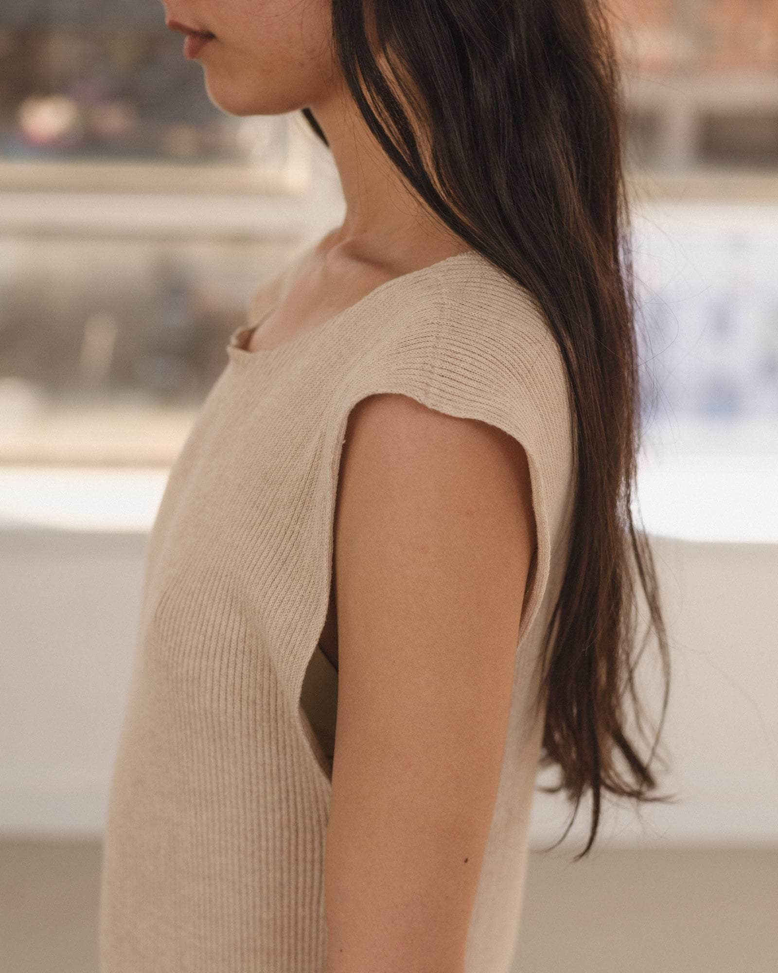 Franca Dress - Linen Cotton Rib - 7