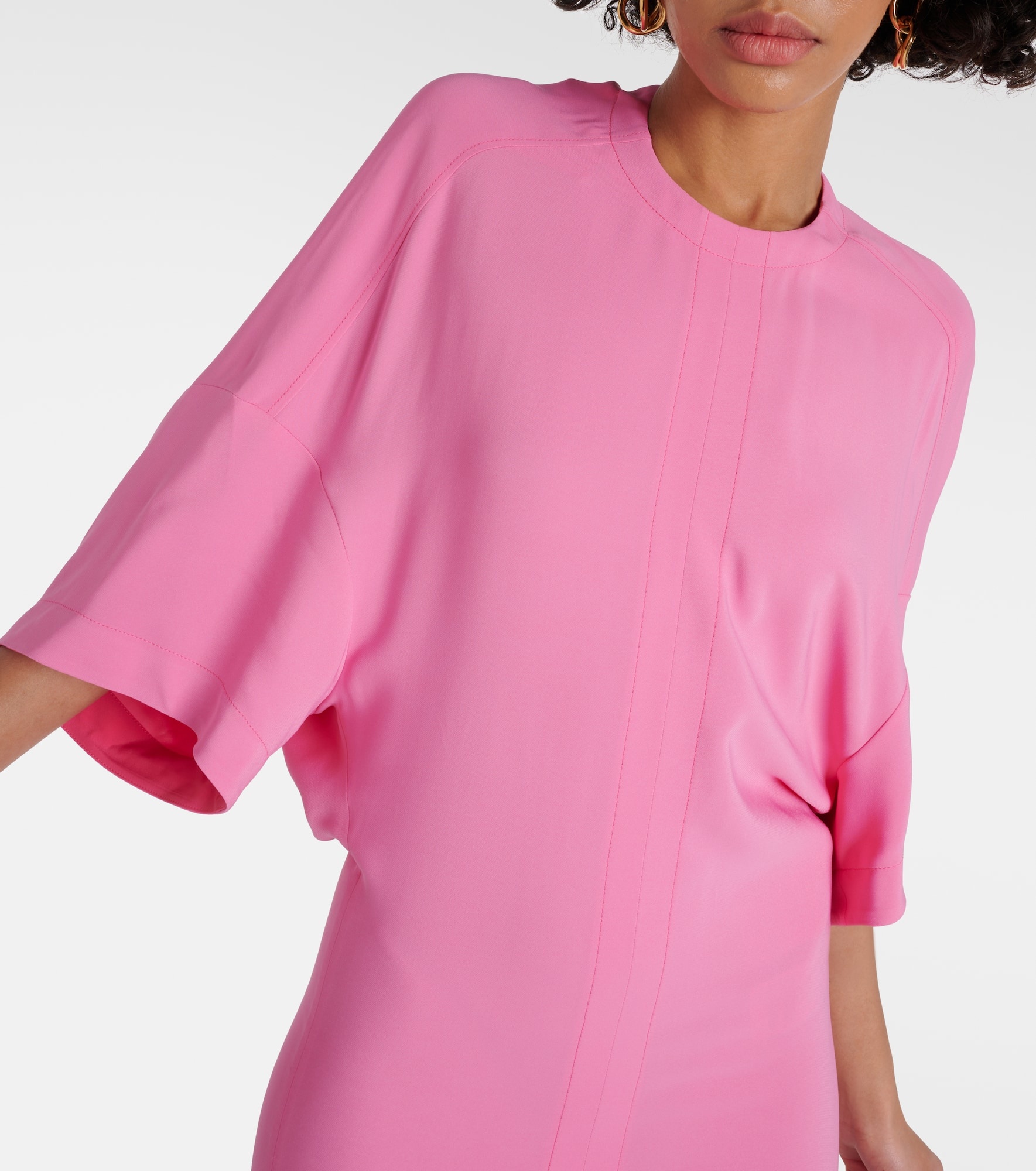 Gathered maxi dress - 4