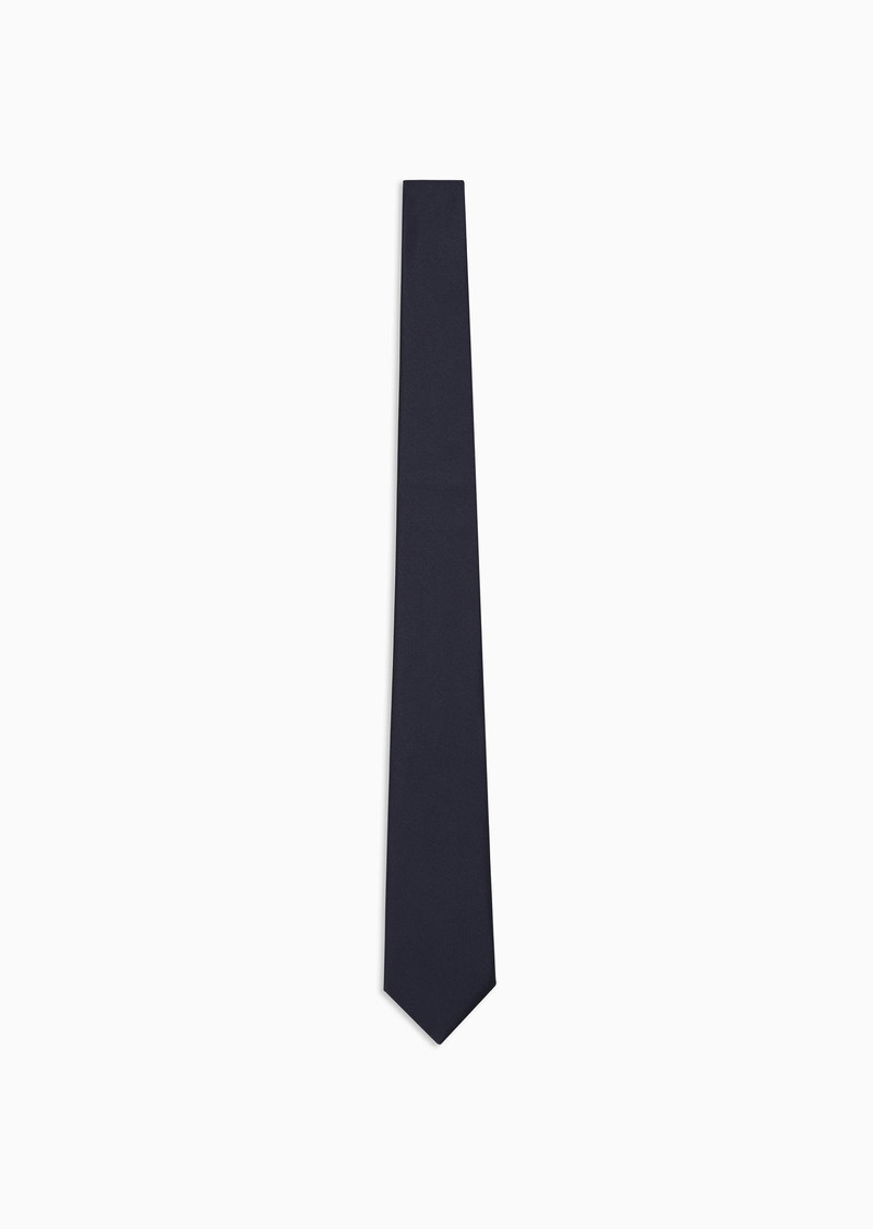 Jacquard micro-motif를 가진 순수한 실크 동점 - 1