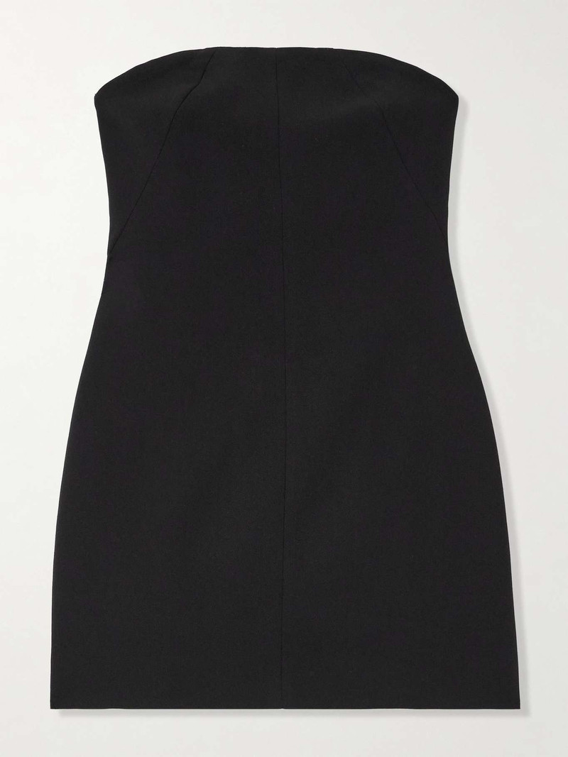 Stell strapless crepe mini dress - 1