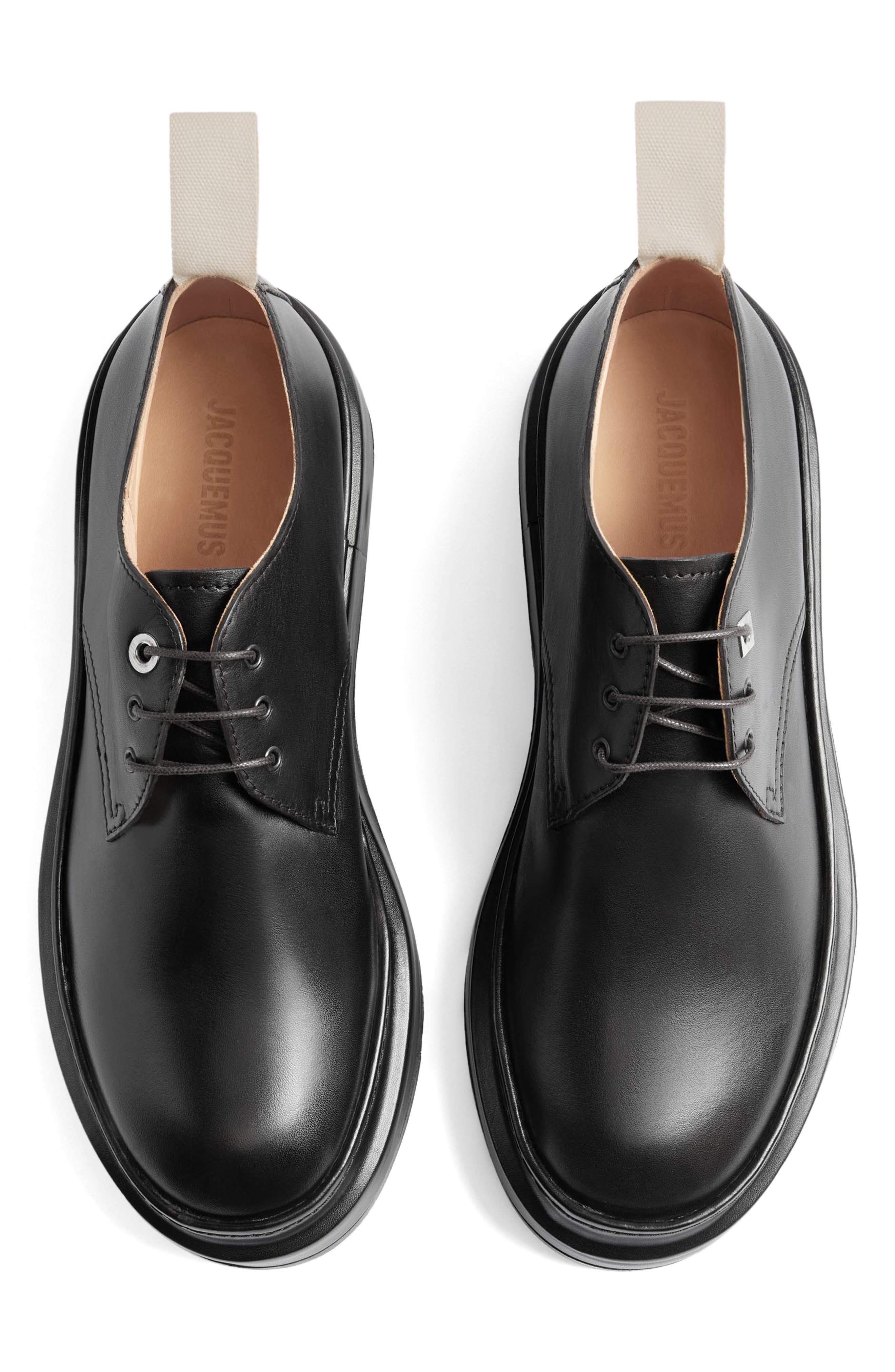 Jacquemus Les Derbies Pavane Derby in Black 990 at Nordstrom - 5