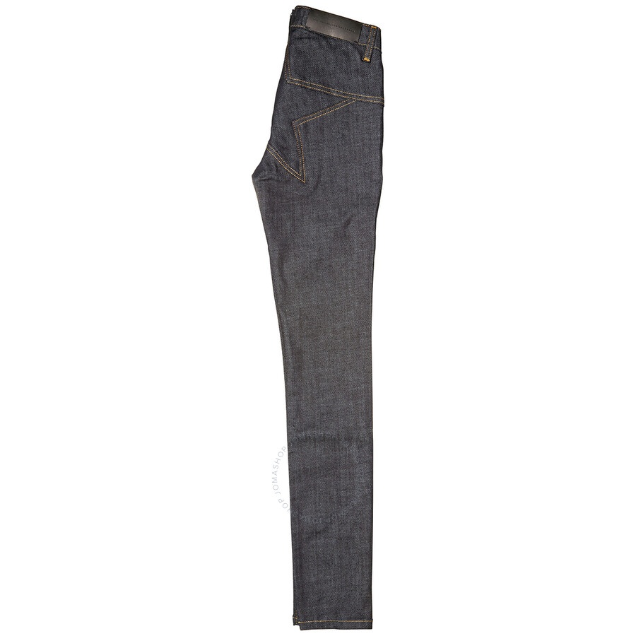 Victoria Beckham Ladies Blue Skinny Star Jeans, Waist Size 25" - 2