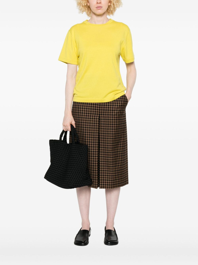 extreme cashmere crew-neck short-sleeve T-shirt outlook