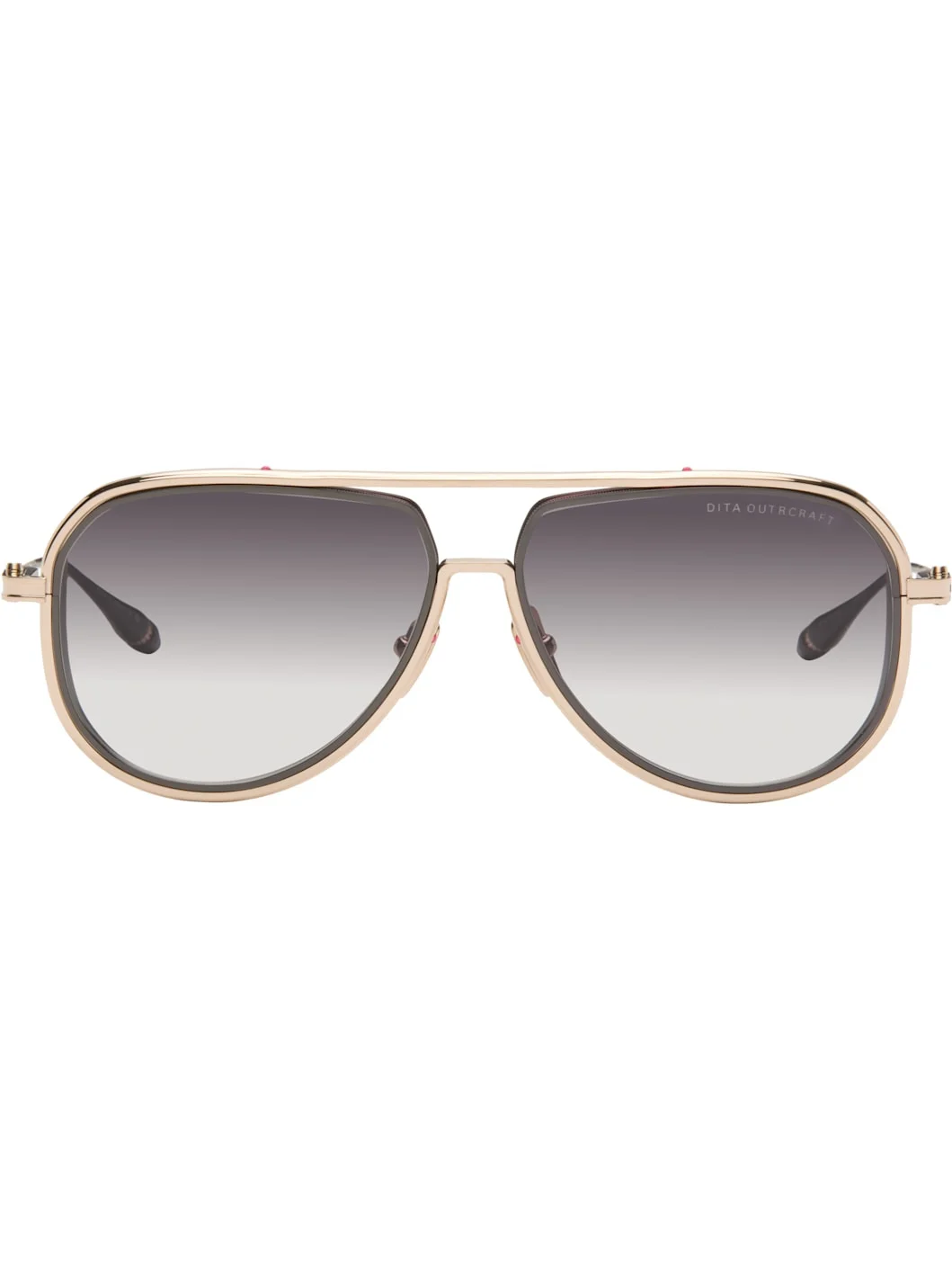 Gunmetal & Gold OUTRCRAFT Sunglasses - 1