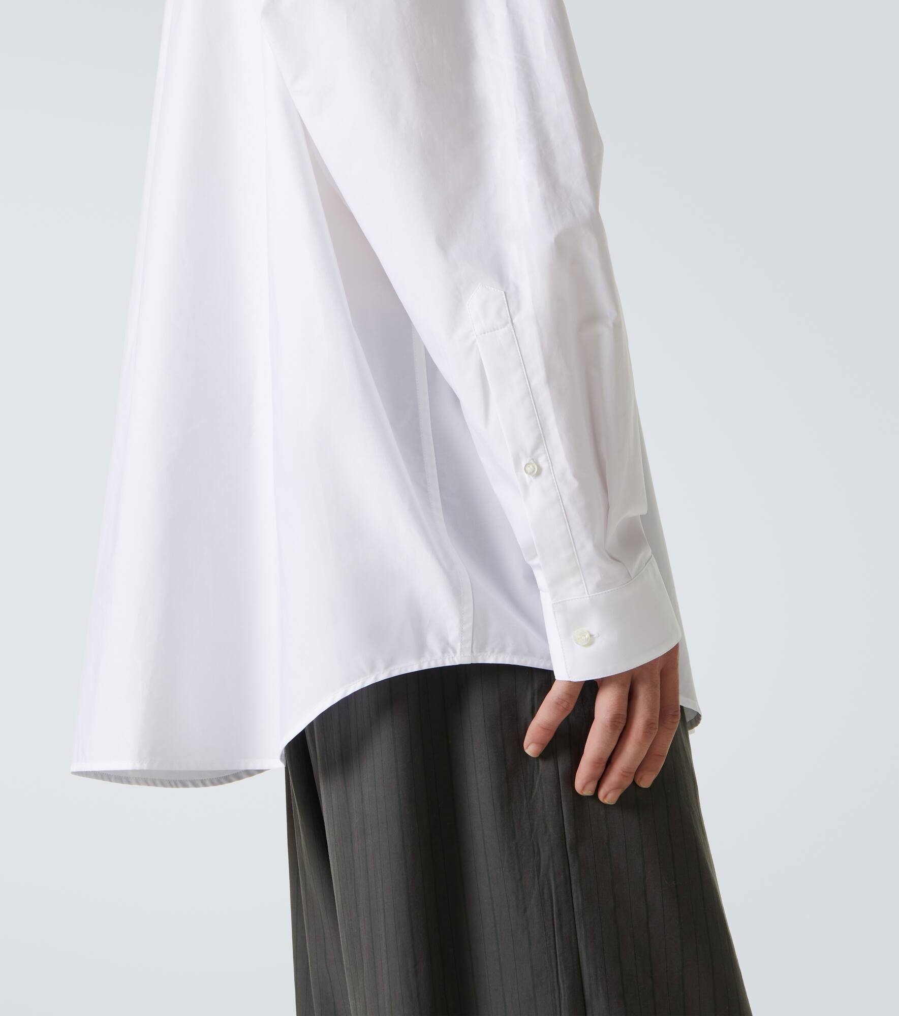Oversized cotton shirt - 6