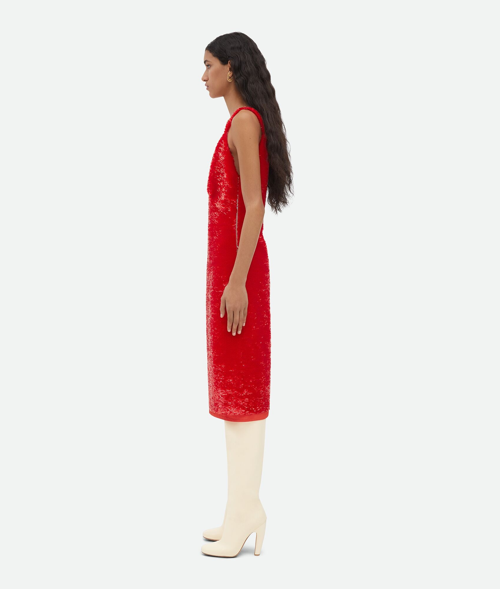 Sequin Embroidered Midi Dress - 2