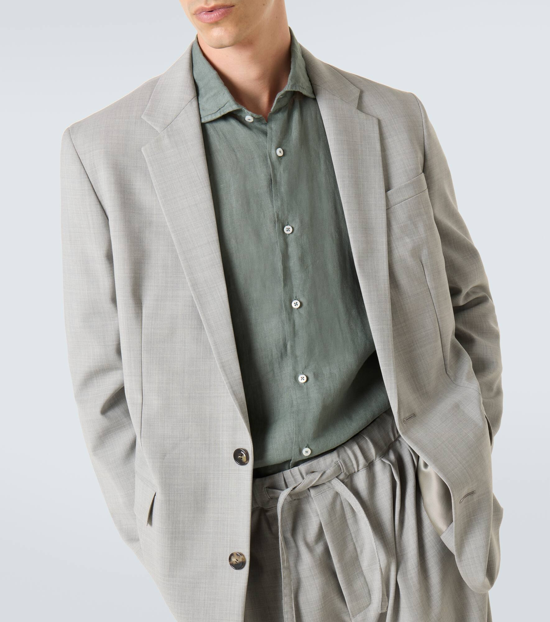 Wool blazer - 5