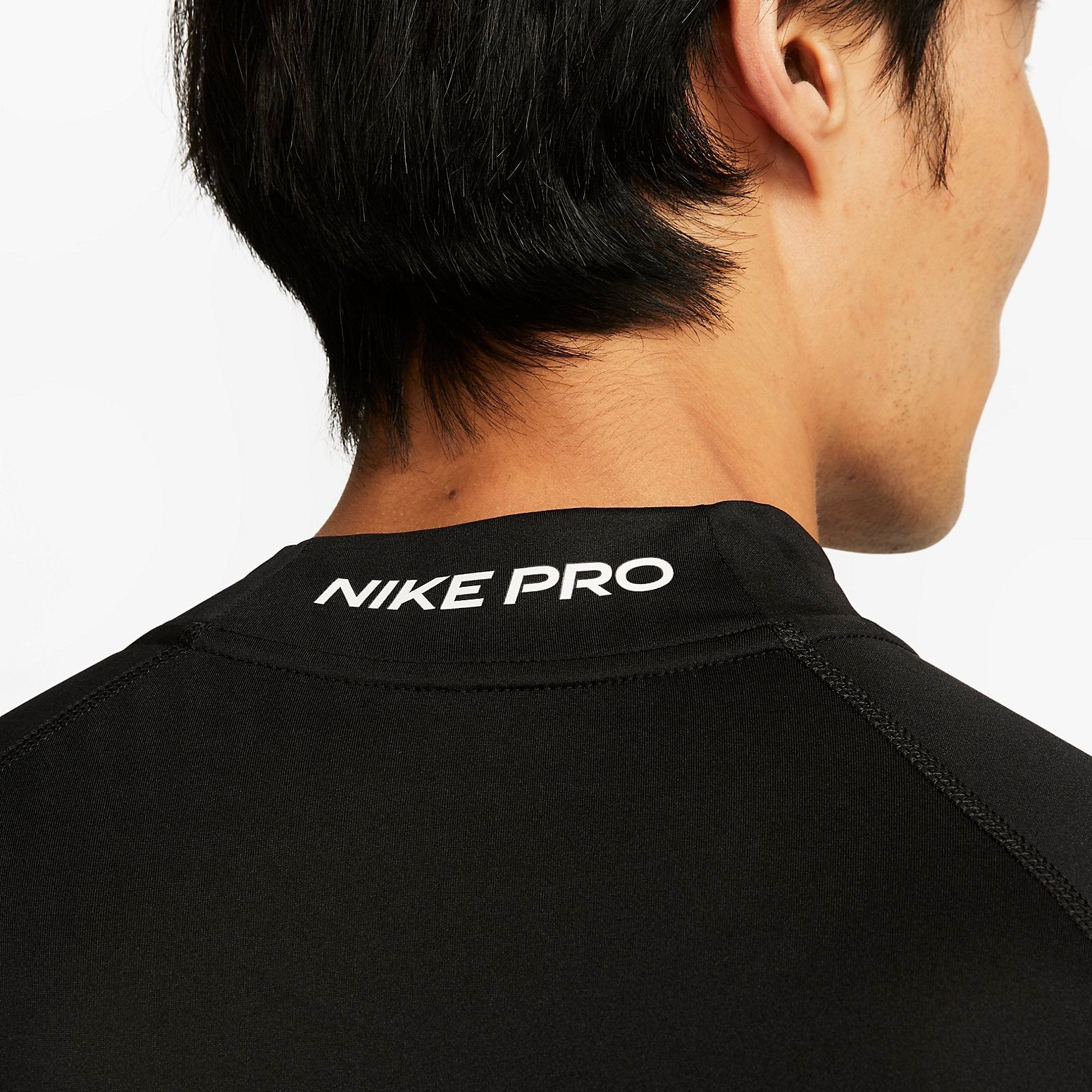Nike Dri-FIT Fitness Mock-Neck Long-Sleeve Top 'Black' FB7908-010 - 3