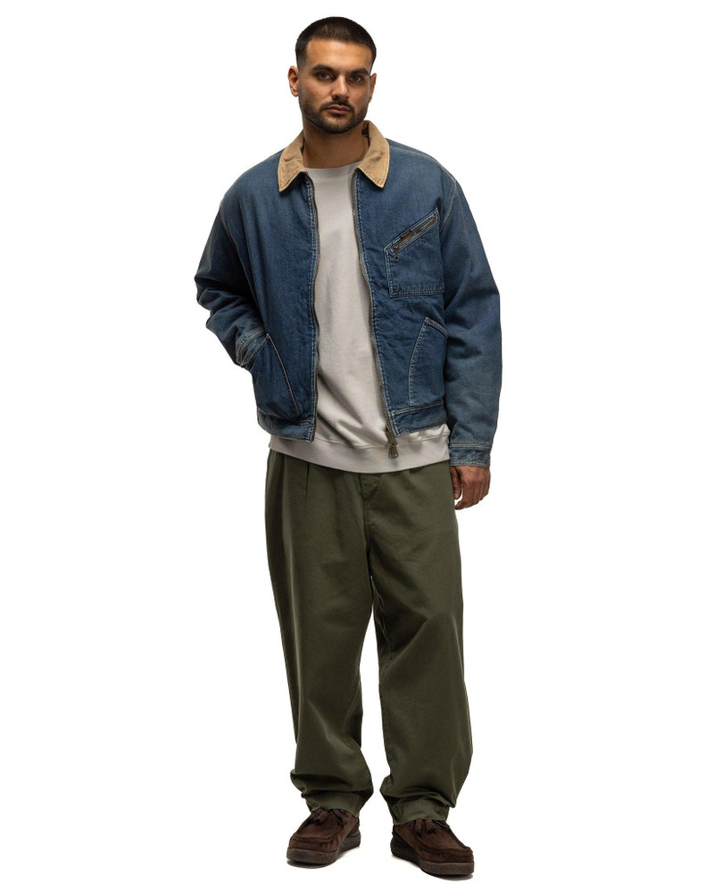 Kapital Chino High Waist NIME Pants Khaki outlook