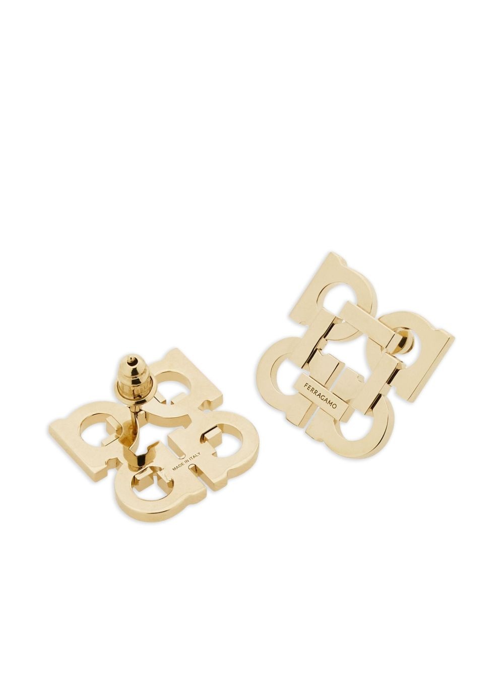 Gancini clip-on earrings - 5