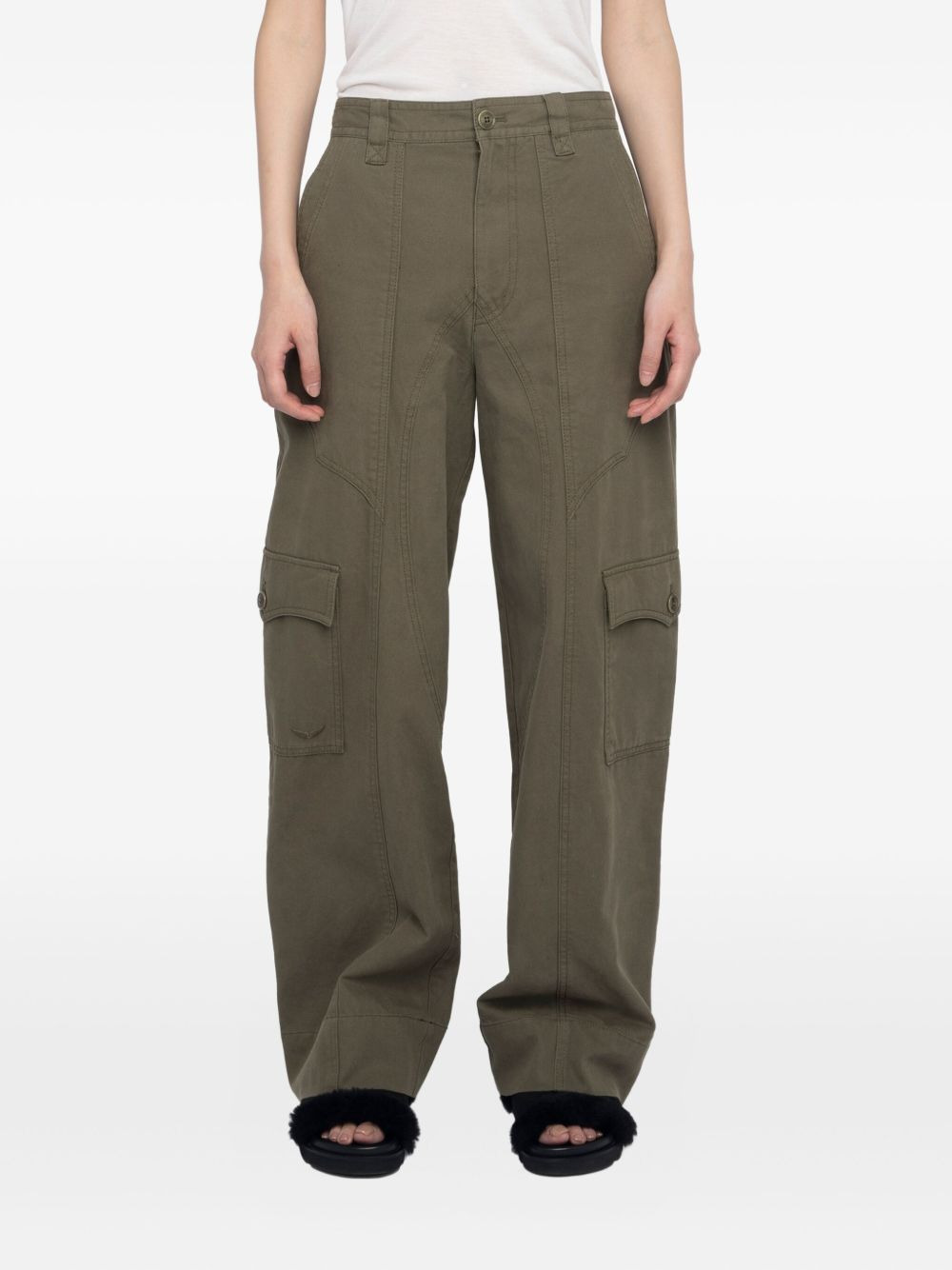cargo-pocket trousers - 4
