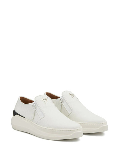 Giuseppe Zanotti Conley zipped low-top sneakers outlook