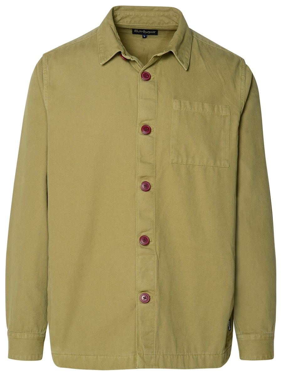 Barbour Green Cotton Shirt - 1