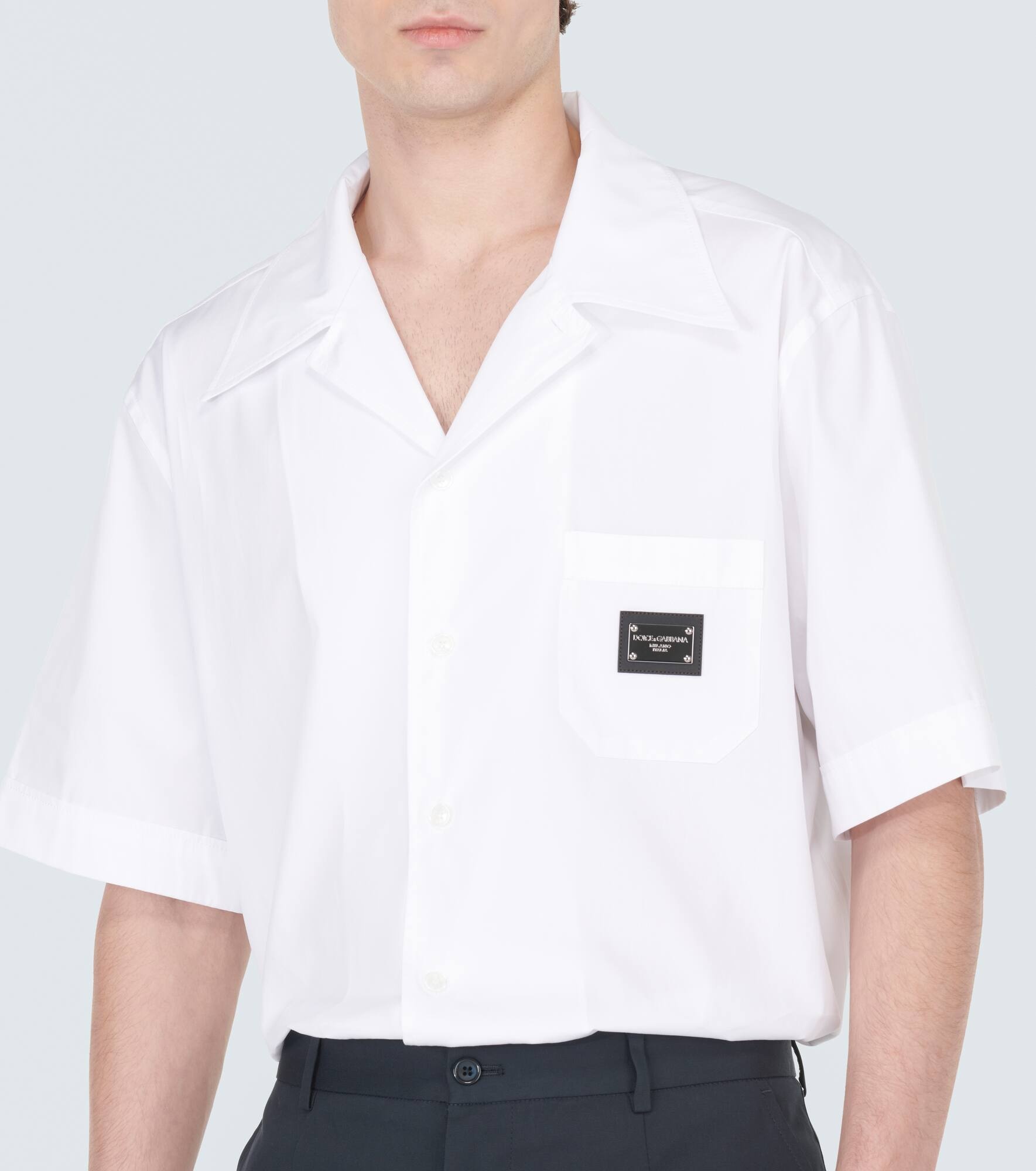 Logo cotton shirt - 5