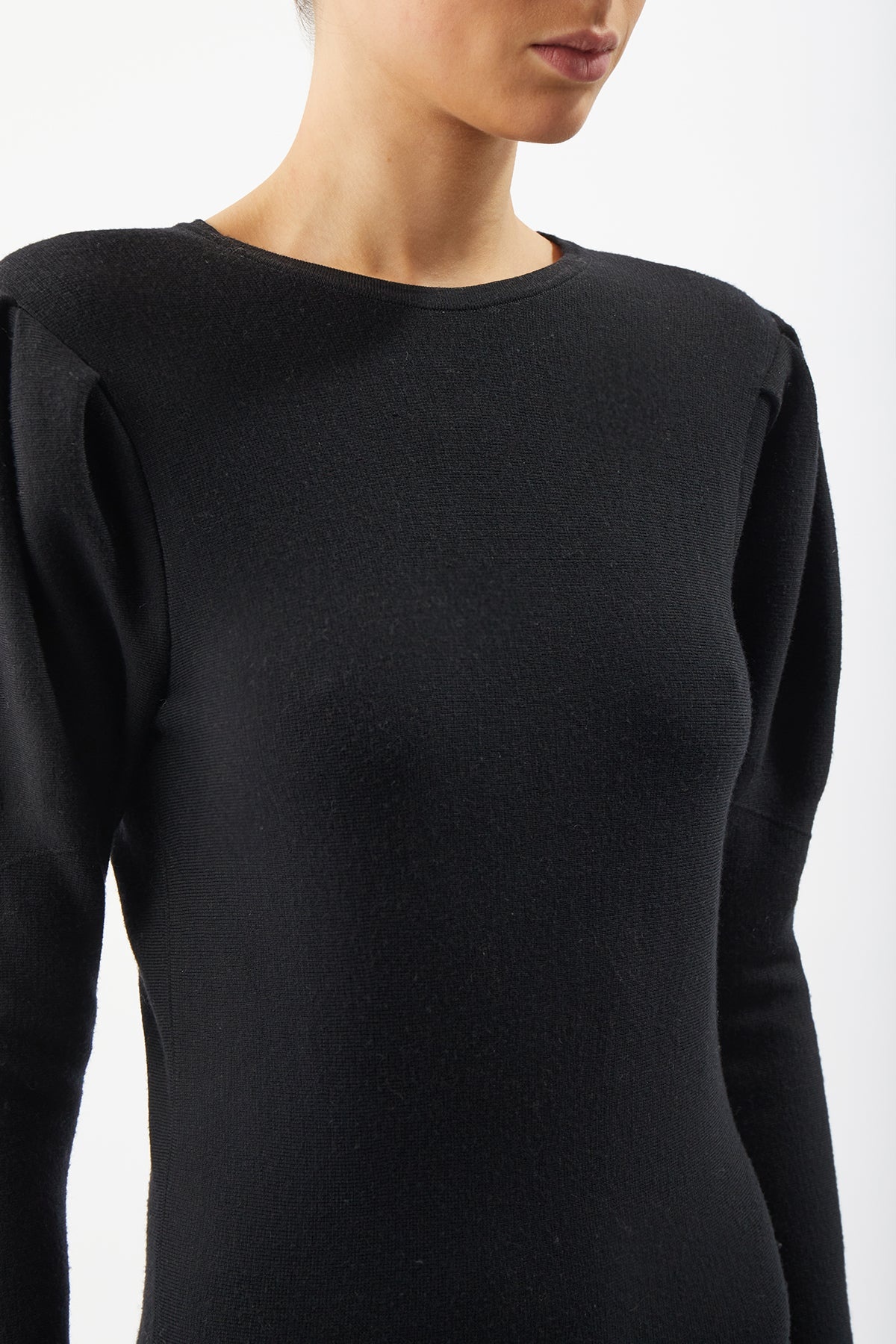 Hannah Dress in Merino Wool - 5