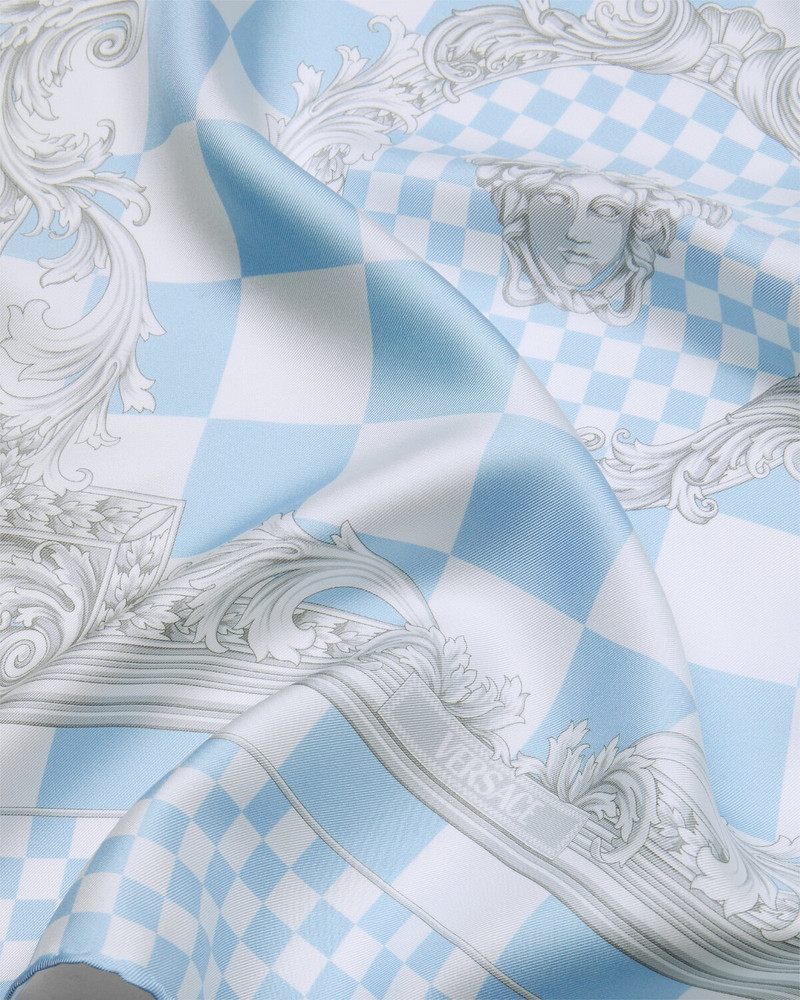 VERSACE Medusa Contrasto Silk Foulard 27.6" outlook