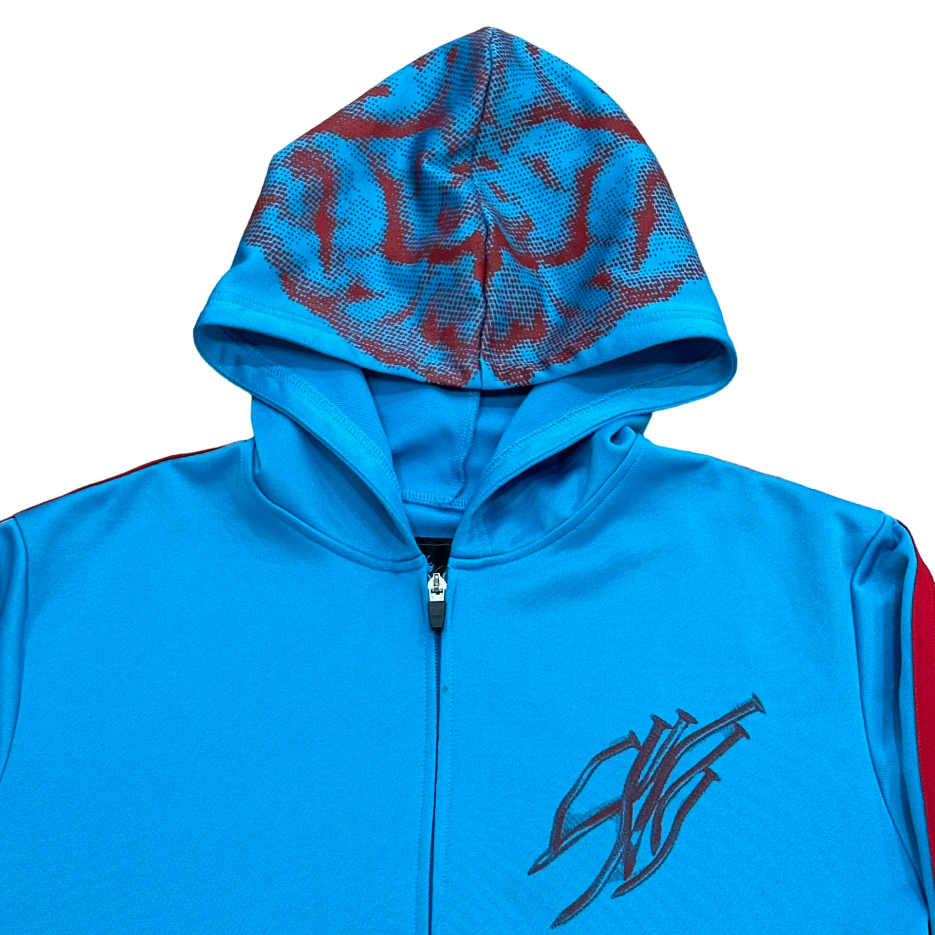 Final Blow - Undercover Brain/Nail Track Jacket Hoodie SS05 Sz Large - 2
