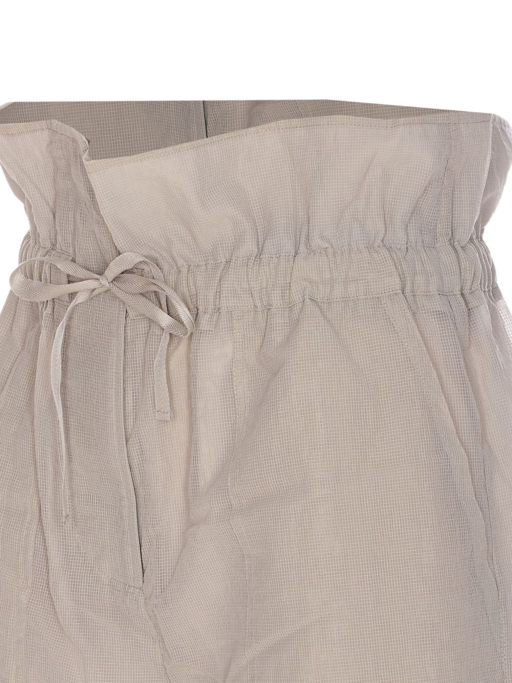 drawstring straight-leg trousers - 3