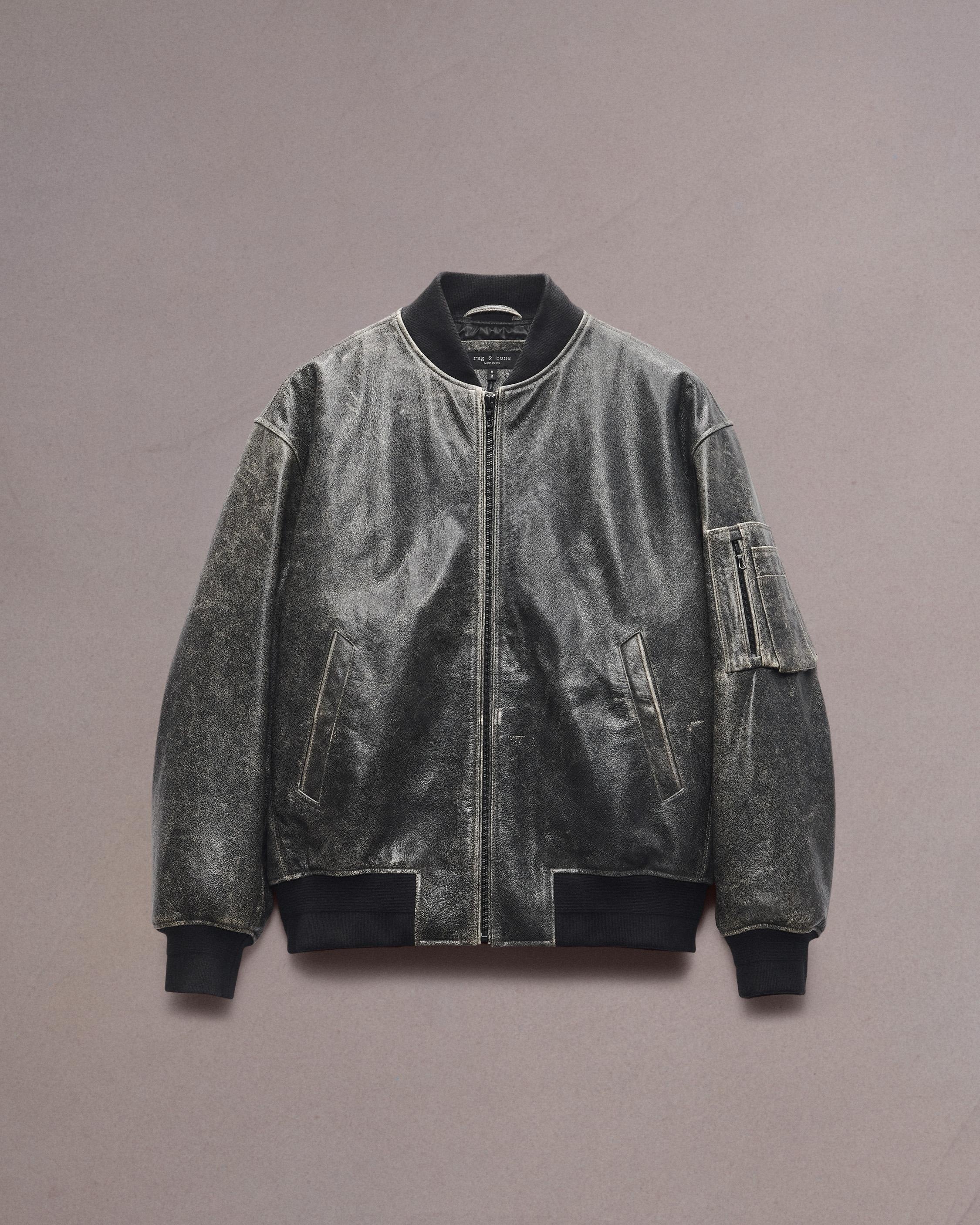 Manston Leather Bomber - 1