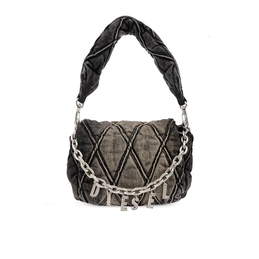 Diesel Charm D Denim Shoulder Bag - 1
