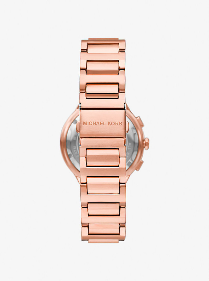 Oversized Gramercy Rose Gold-Tone Watch 3