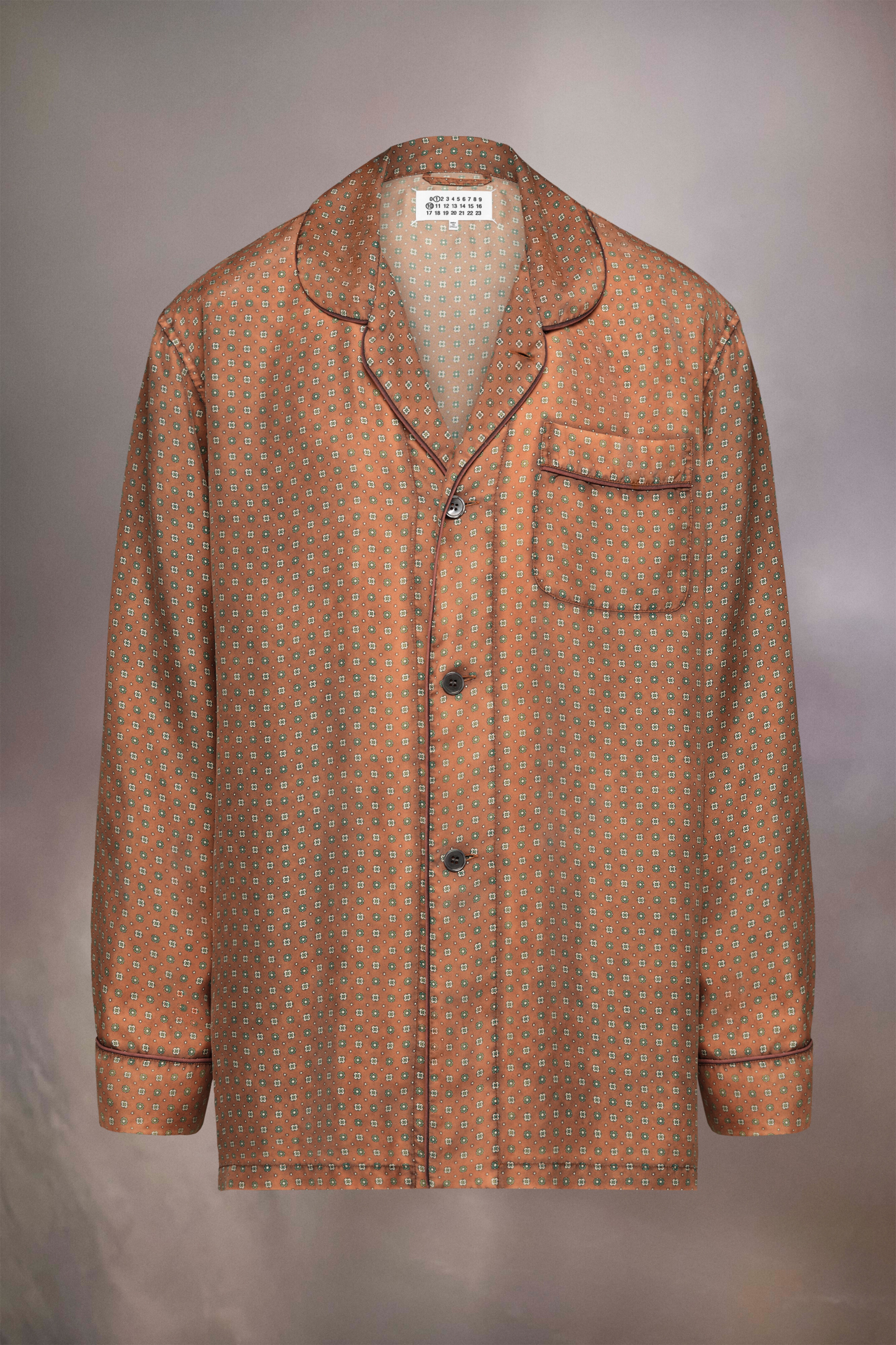 Tie print shirt - 1