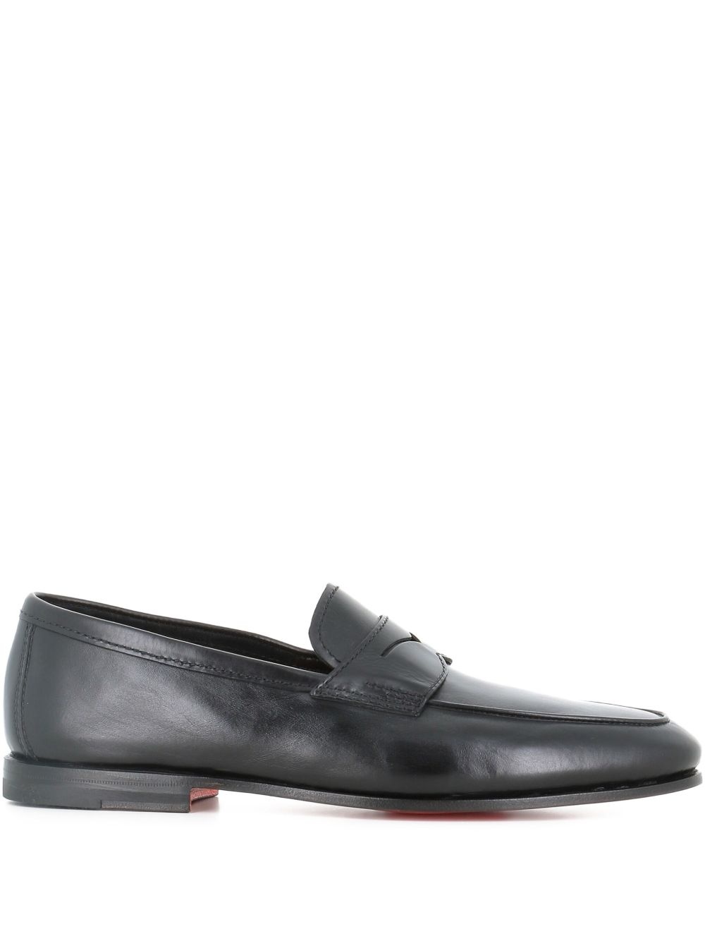 leather loafers - 1
