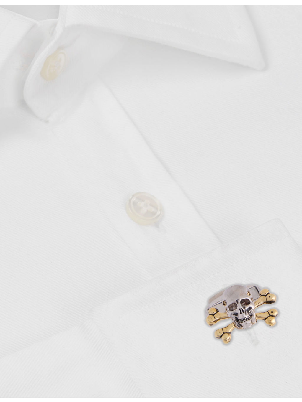 Skull Copper And Zinc Cufflinks - 2